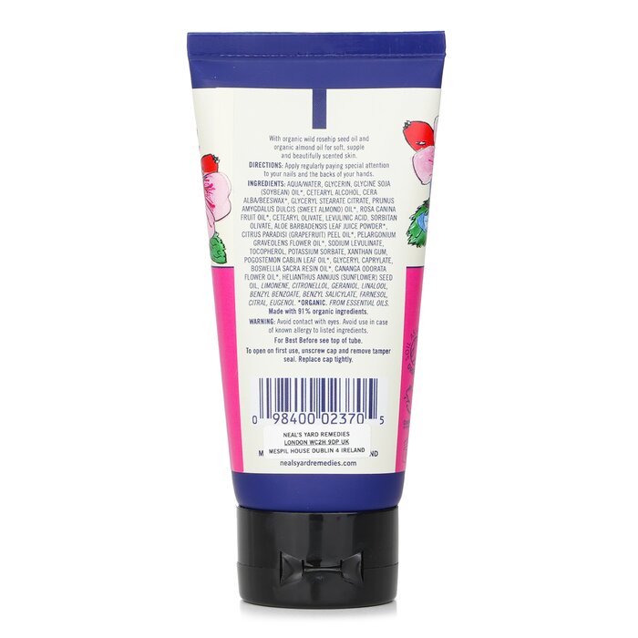 Foto 3 pulgar | Crema De Manos Neal's Yard Remedies Wild Rose 50 Ml - Venta Internacional.