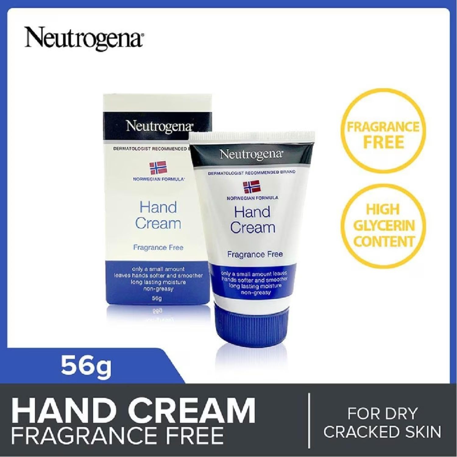 Foto 3 pulgar | Crema para Manos Neutrogena Fórmula Noruega 60 ml sin Fragancia - Venta Internacional