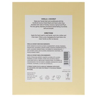 Foto 7 | Set De Cuidado De Manos Spacenk Beauty Space Vanilla Coconut 350 Ml - Venta Internacional.