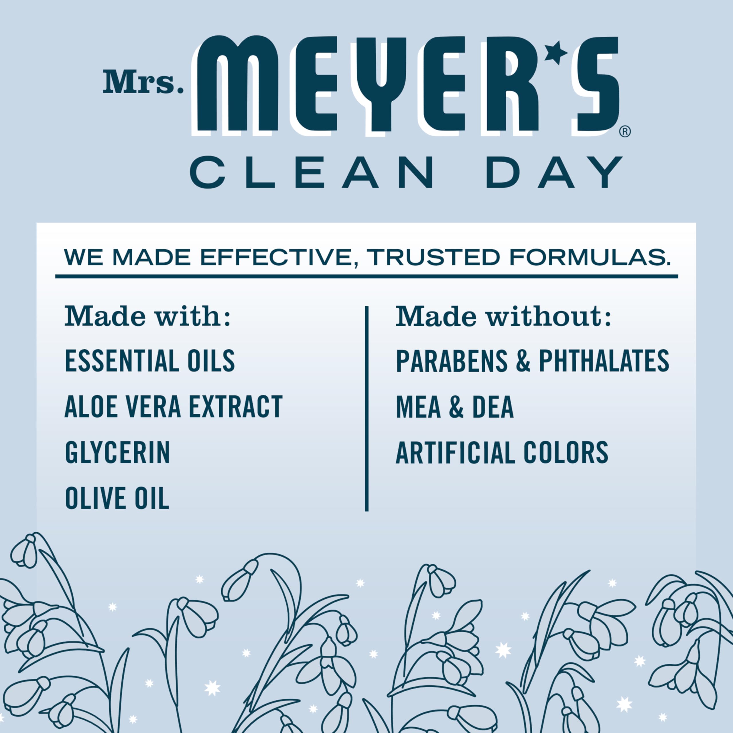 Foto 4 | Jabón Líquido Para Manos Relill Mrs. Meyer's Clean Day, 1 Litro, Snowdrop - Venta Internacional.