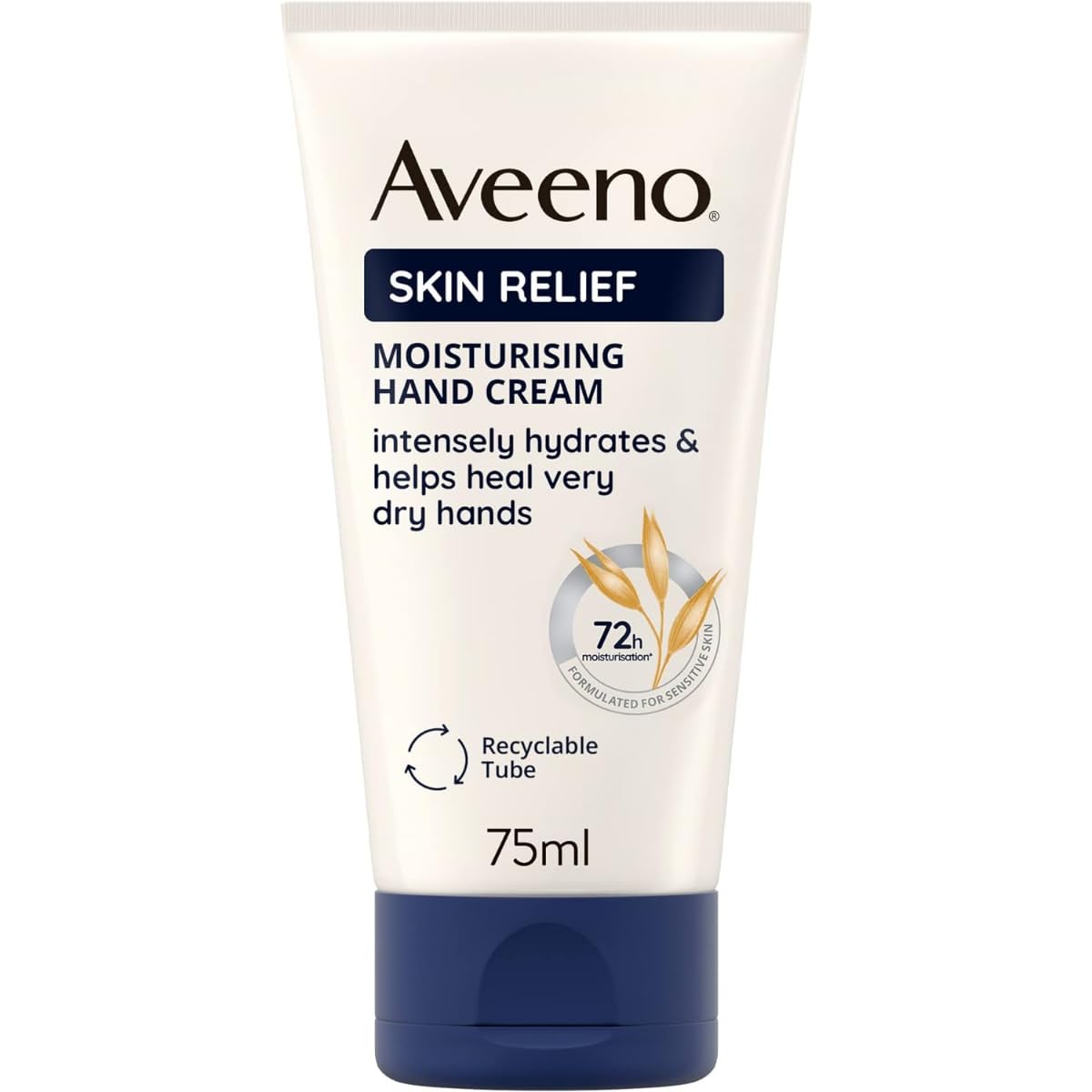 Foto 2 pulgar | Crema De Manos Aveeno Skin Relief Restore & Protect 75 Ml - Venta Internacional.