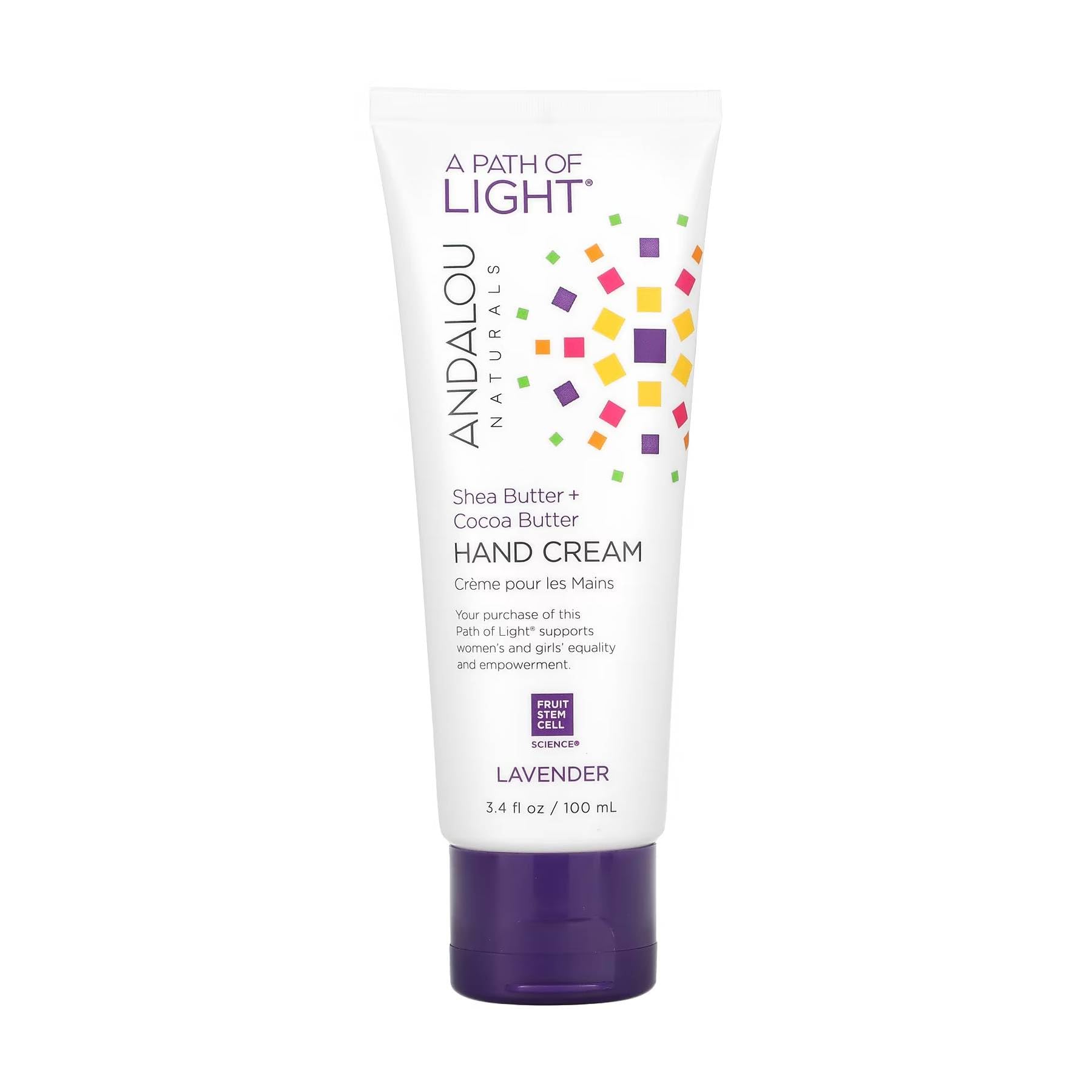 Foto 2 pulgar | Crema De Manos Andalou Naturals Lavender 100ml - Venta Internacional.
