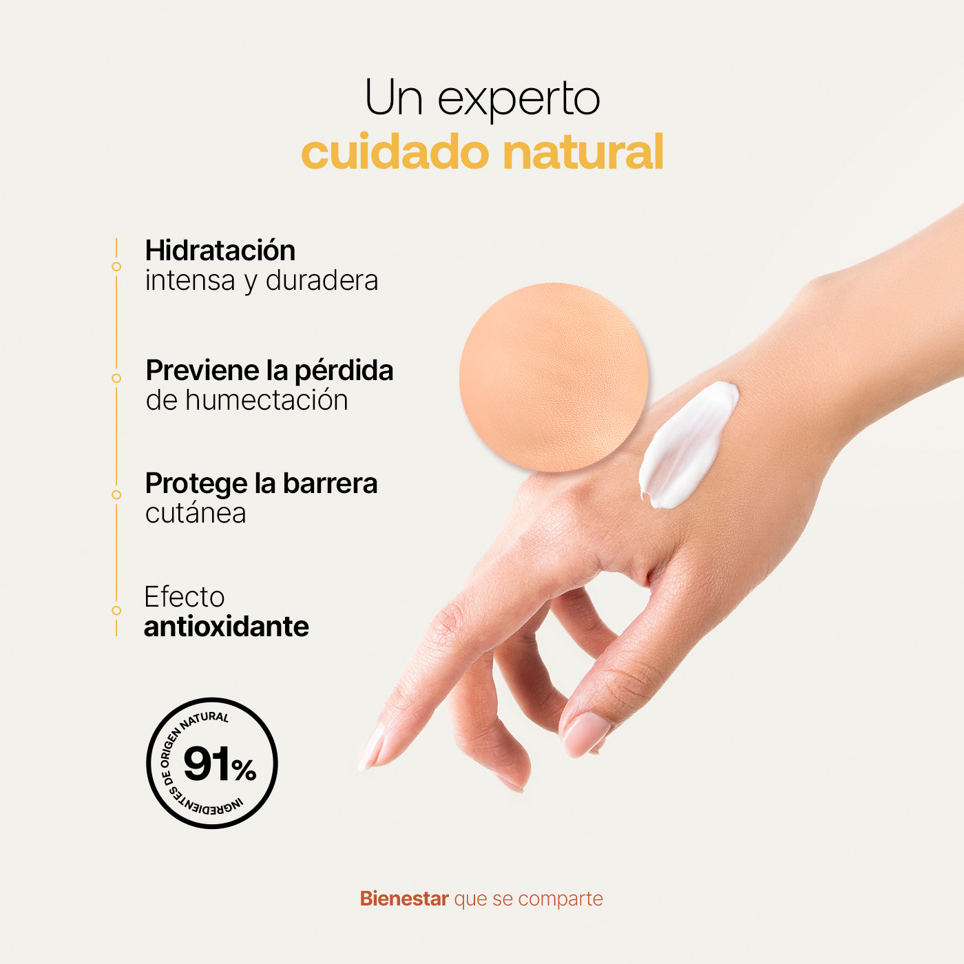 Foto 4 pulgar | Kit 3 Cremas para Manos Olor Vainilla 80 ml con Vitamina E y Niacinamida Natural Hand Cream B Life