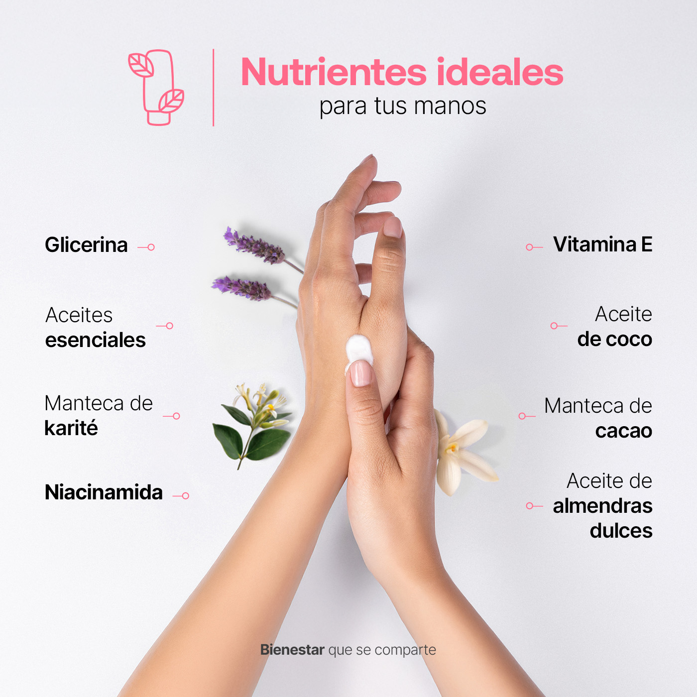 Foto 3 pulgar | Kit 3 Cremas para Manos Mix de Esencias 80 ml con Vitamina E y Niacinamida Natural Hand Cream B Life
