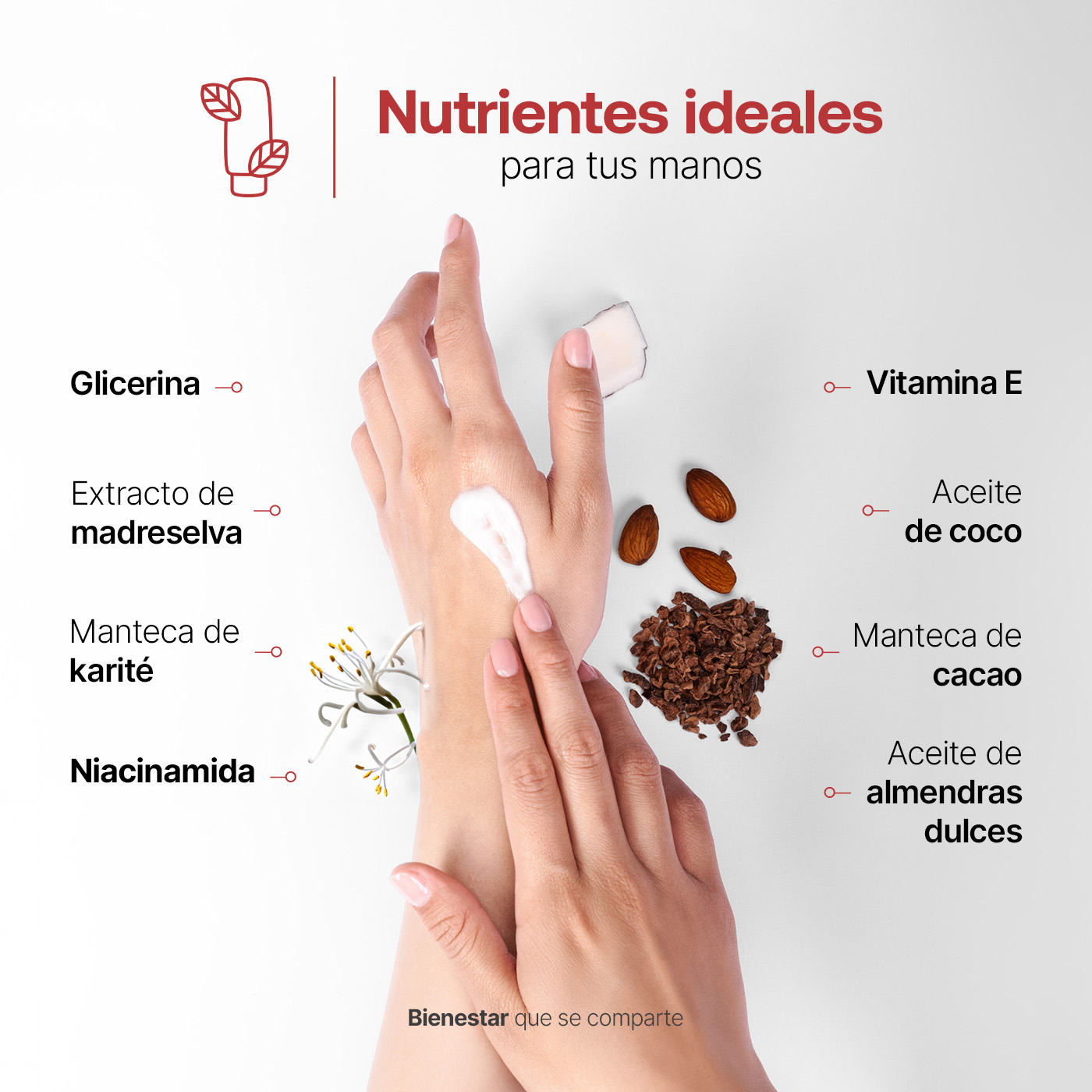 Foto 3 pulgar | Kit 3 Cremas para Manos Aroma Madreselva 80 ml con Vitamina E y Niacinamida Natural Hand Cream B Life.