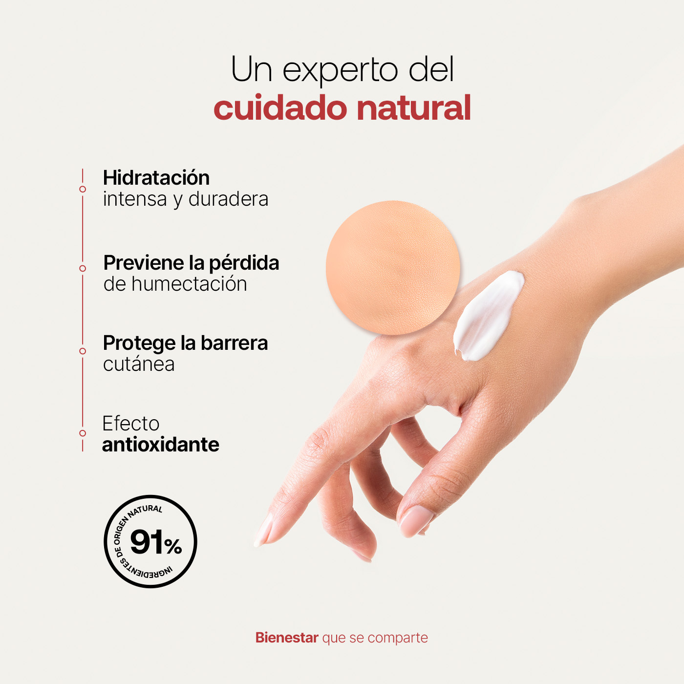 Foto 4 pulgar | Kit 3 Cremas para Manos Aroma Madreselva 80 ml con Vitamina E y Niacinamida Natural Hand Cream B Life.