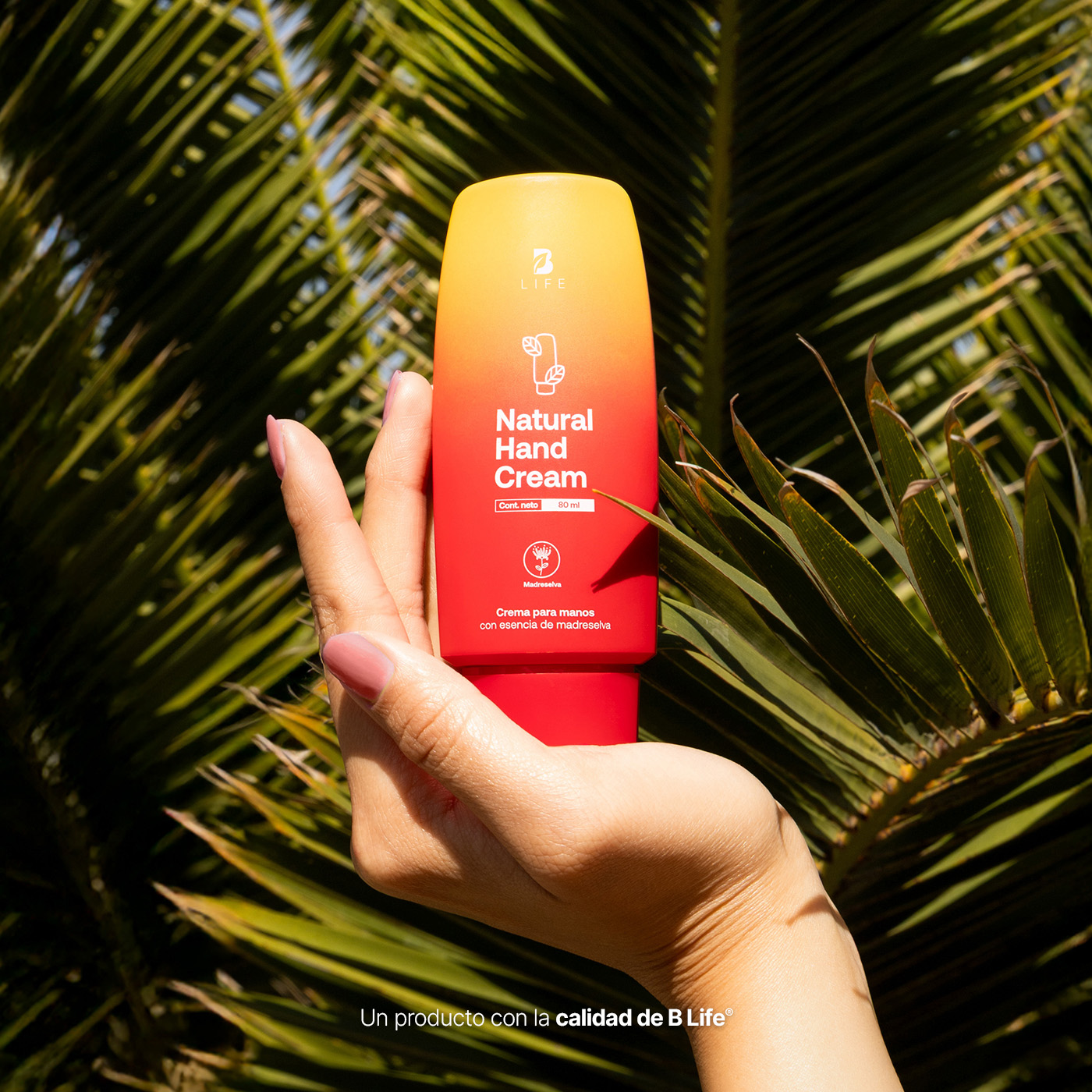 Foto 6 | Kit 3 Cremas para Manos Aroma Madreselva 80 ml con Vitamina E y Niacinamida Natural Hand Cream B Life.