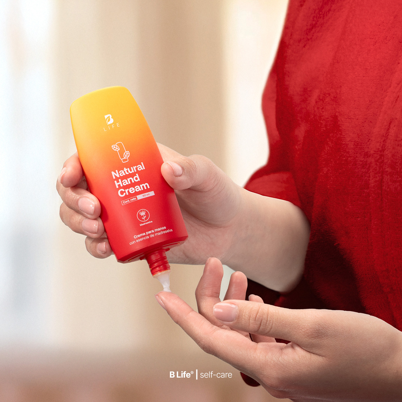 Foto 8 pulgar | Kit 3 Cremas para Manos Aroma Madreselva 80 ml con Vitamina E y Niacinamida Natural Hand Cream B Life.