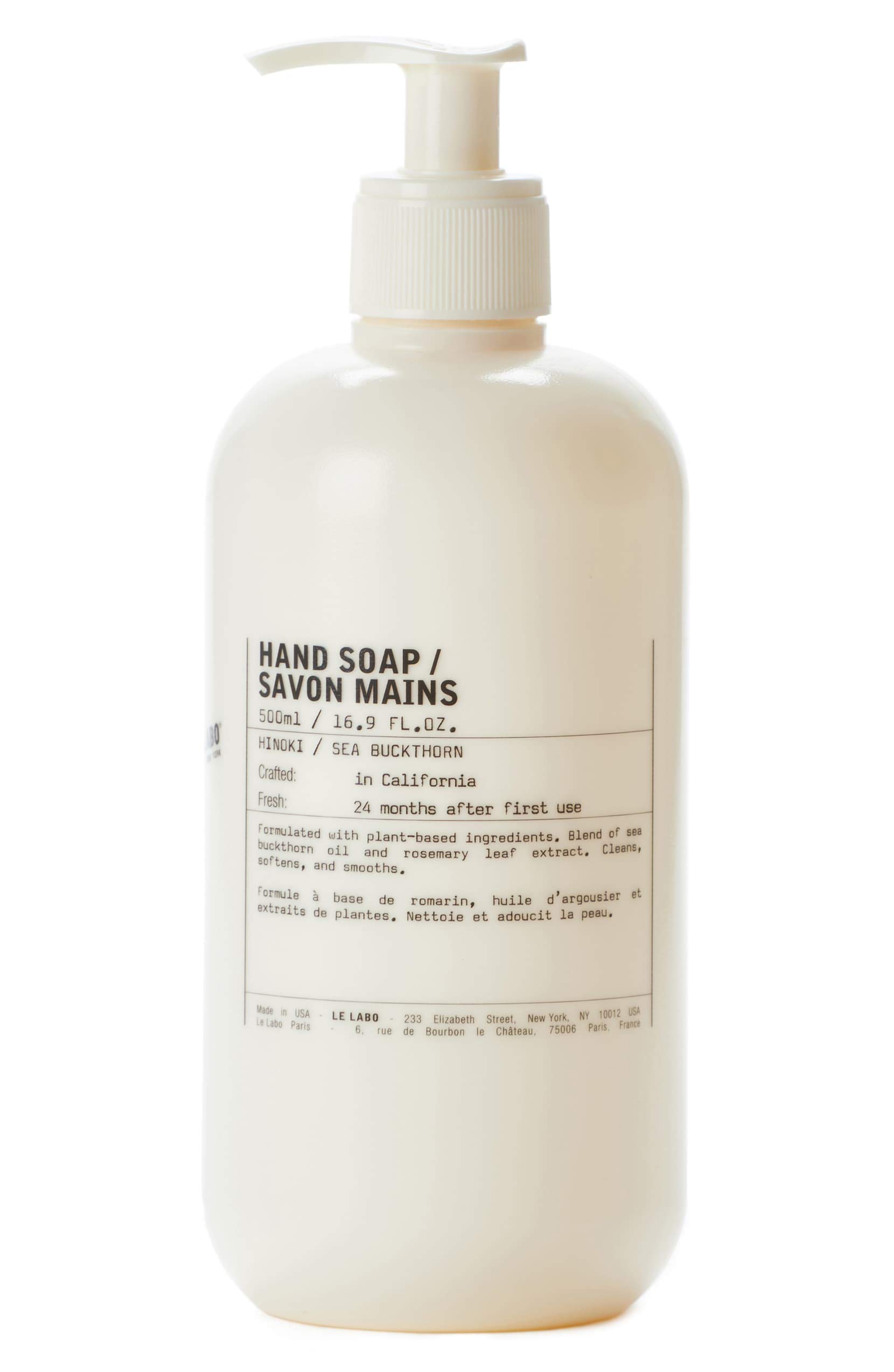 Foto 2 pulgar | Jabón Líquido para Manos Le Labo Hinoki 500 Ml- Venta Internacional
