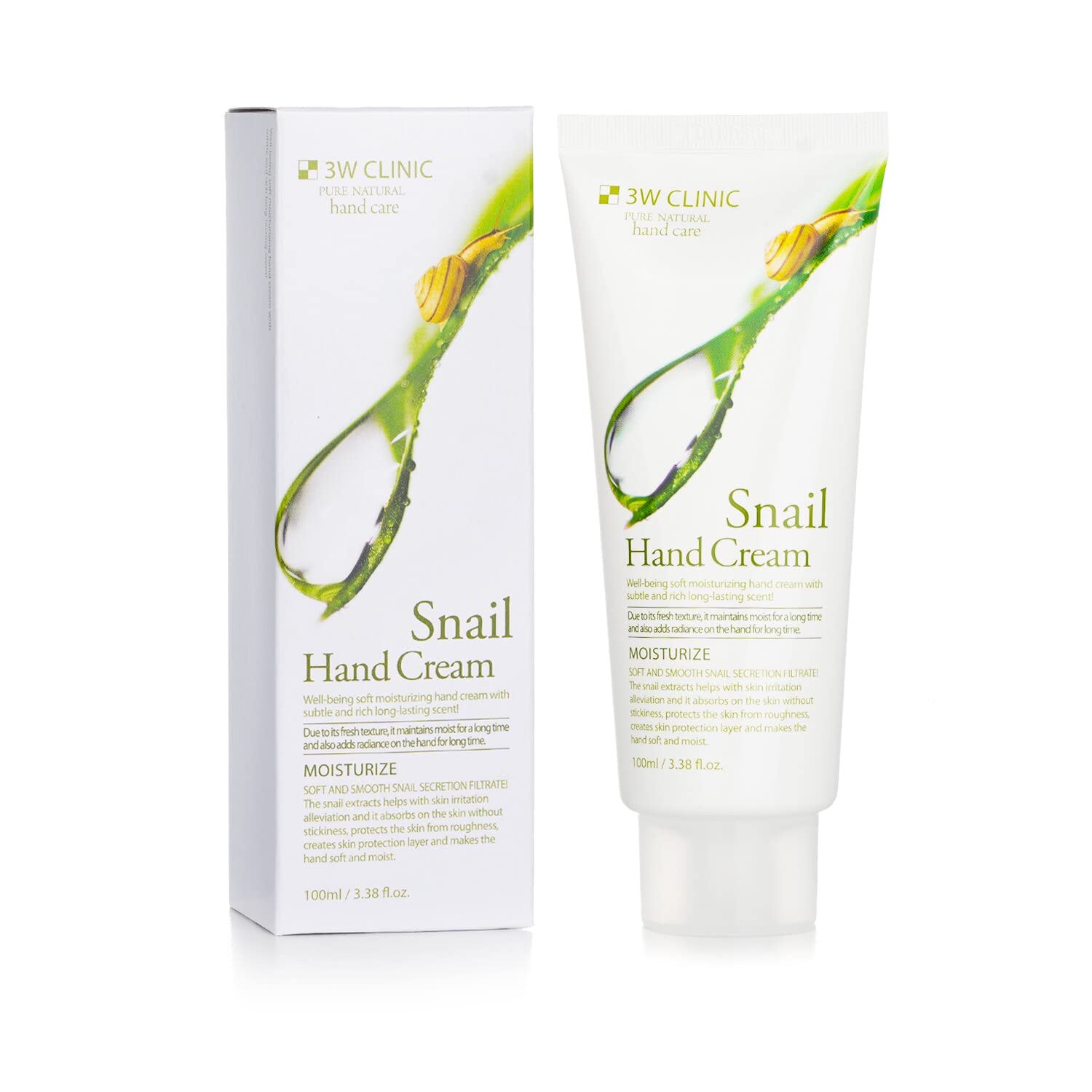 Foto 3 pulgar | Crema De Manos 3w Clinic Snail 100ml - Venta Internacional.