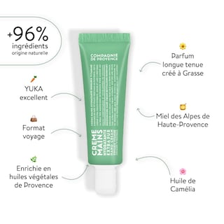 Foto 2 | Crema De Manos La Compagnie De Provence Revitalizante Con Romero, 30 Ml - Venta Internacional.