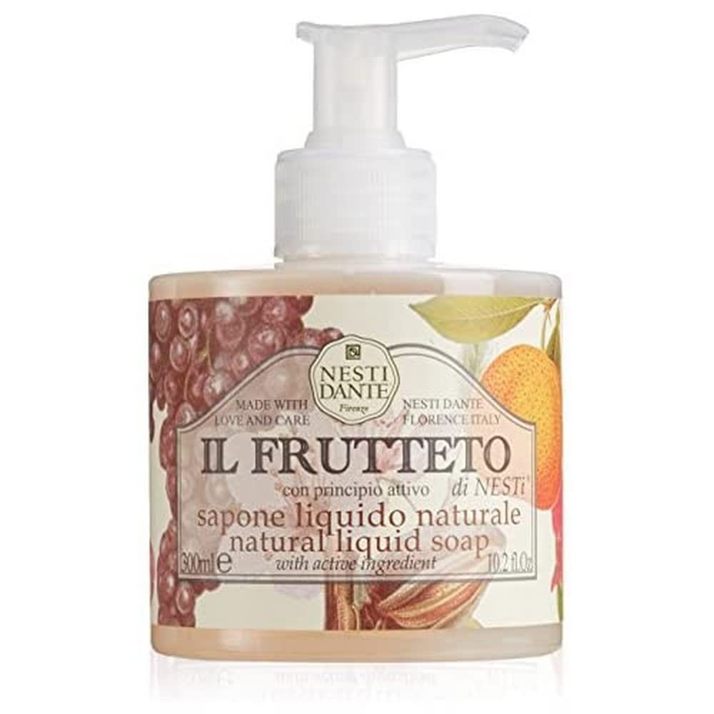 Jabón Líquido Para Manos Nesti Dante Il Frutteto Con Uva Roja 300 Ml - Venta Internacional.