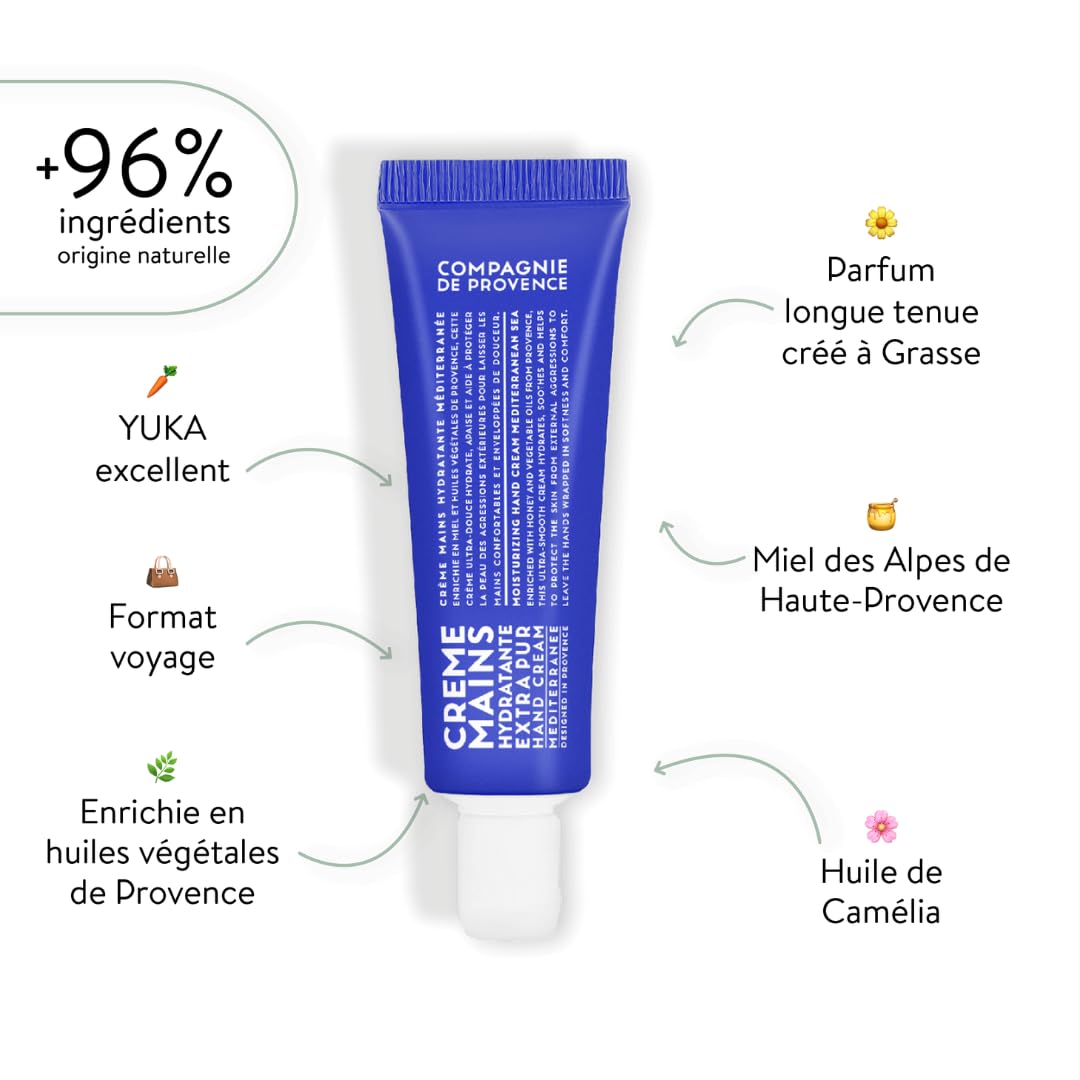 Foto 3 pulgar | Crema De Manos La Compagnie De Provence Extra Pure 30 Ml - Venta Internacional.