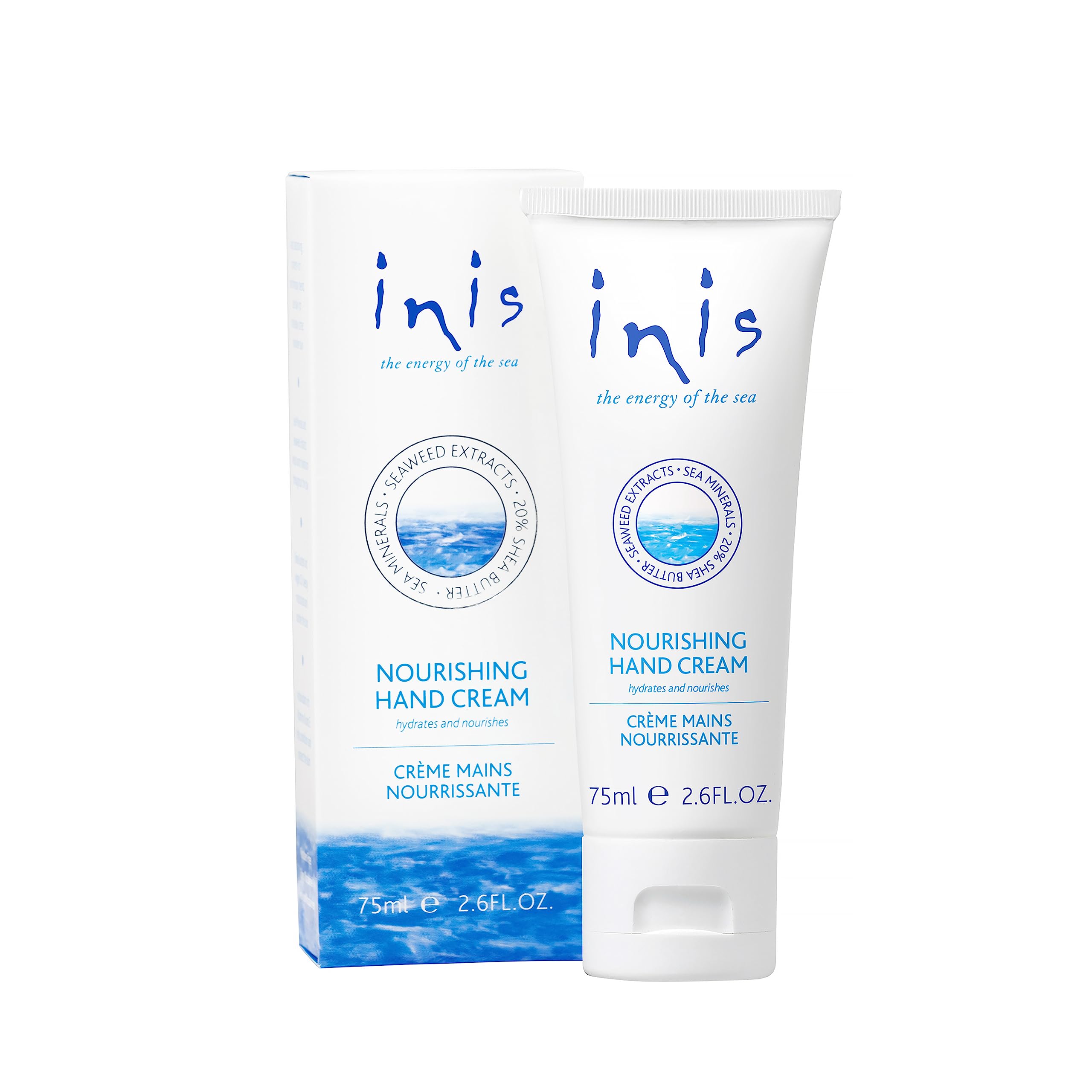 Foto 2 pulgar | Crema De Manos Inis The Energy Of The Sea Nourishing 75 Ml - Venta Internacional.