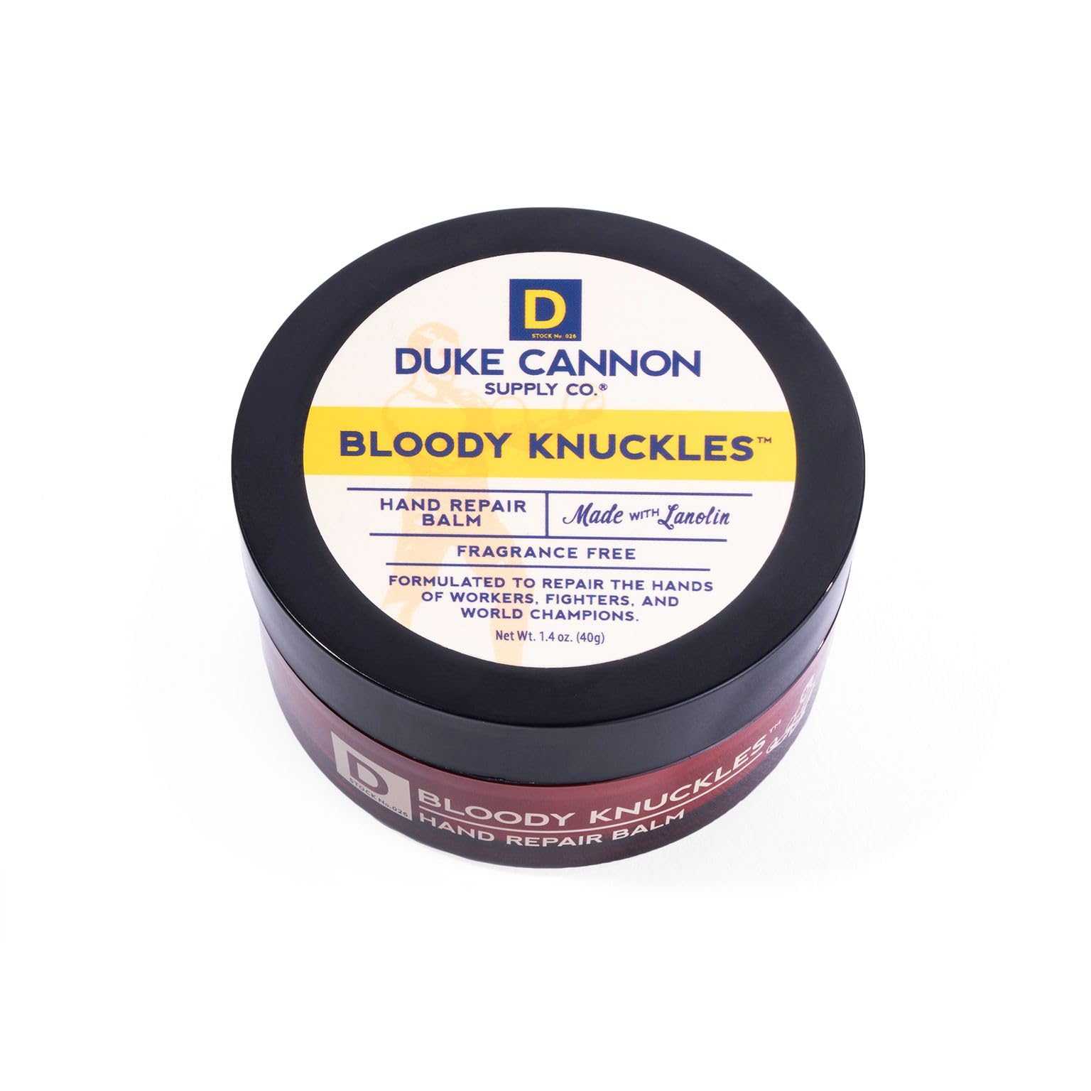 Bálsamo Reparador De Manos Duke Cannon Bloody Knuckles 40 Ml - Venta Internacional.