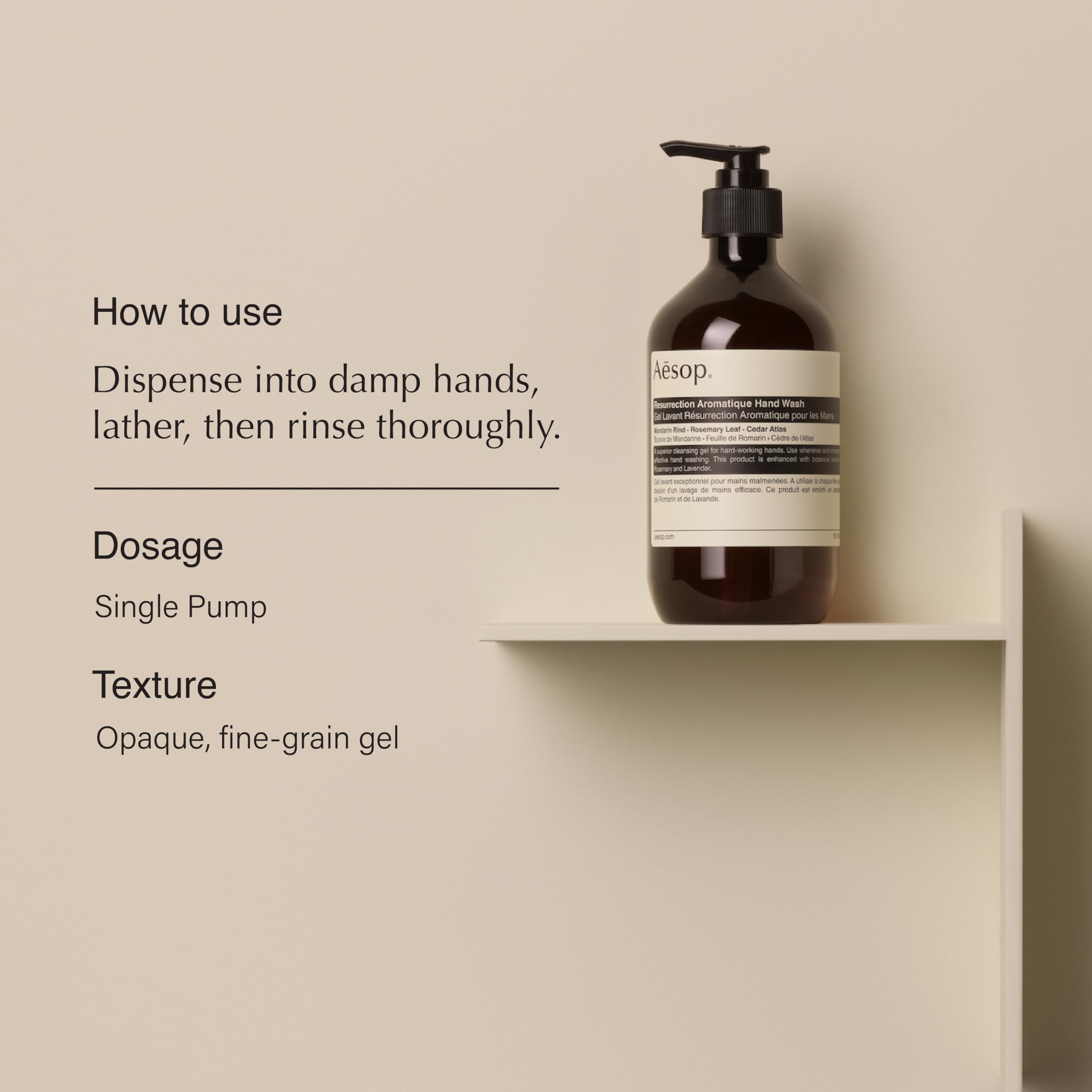 Foto 4 | Jabón De Manos Aesop Resurrection Aromatique 500 Ml (paquete De 2) - Venta Internacional.