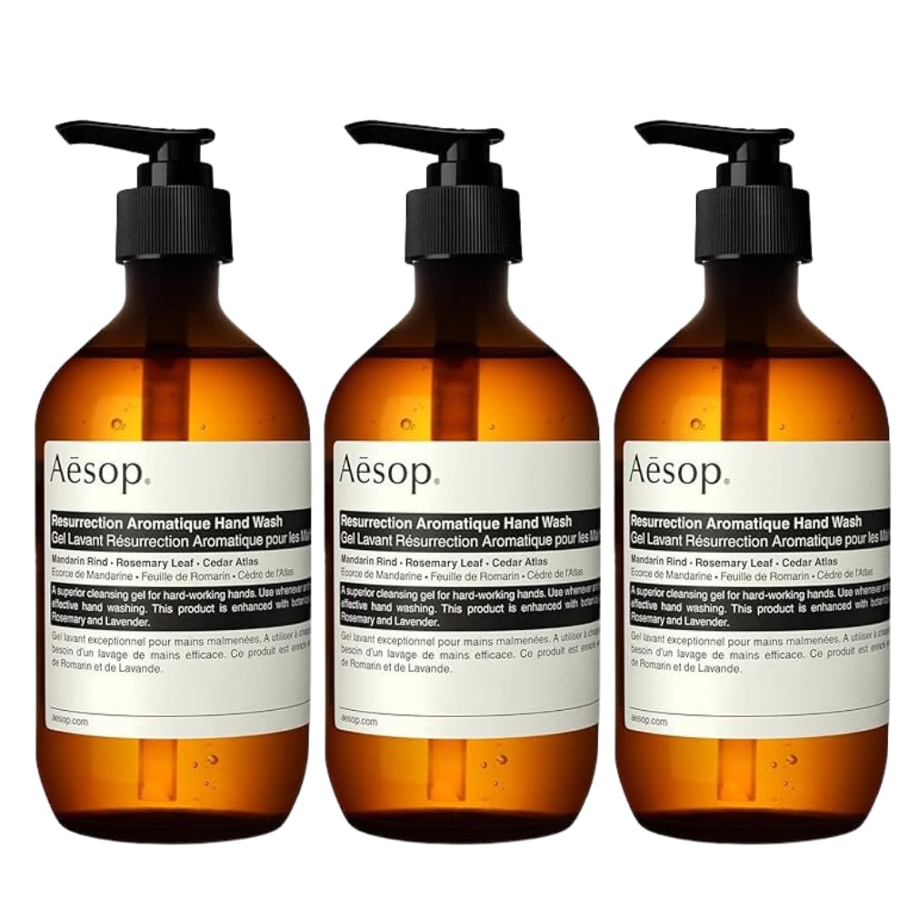 Foto 1 | Jabón De Manos Aesop Resurrection Aromatique 500 Ml (paquete De 3) - Venta Internacional.