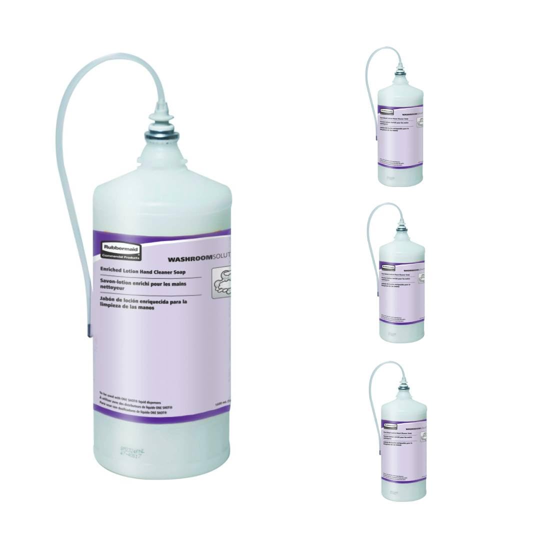 Foto 1 | Jabón De Manos Rubbermaid, 800 Ml, Certificado Verde, Paquete De 4 - Venta Internacional.