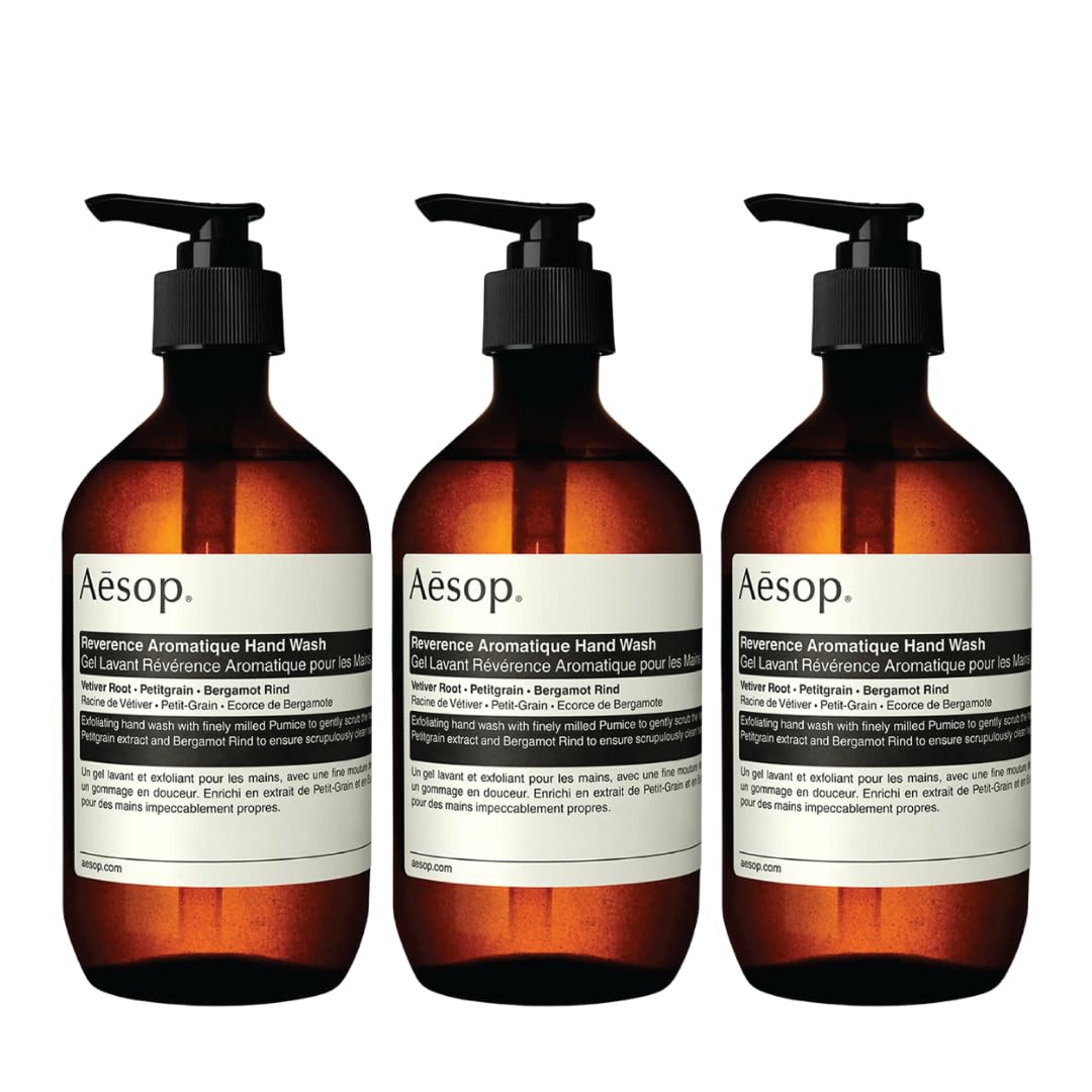 Foto 2 pulgar | Jabón De Manos Aesop Reverence Aromatique, 500 Ml (paquete De 3) - Venta Internacional.