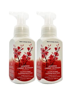 Foto 1 | Jabón De Manos Bath & Body Works Gentle Foaming Japanese Cherry, Paquete De 2 - Venta Internacional.