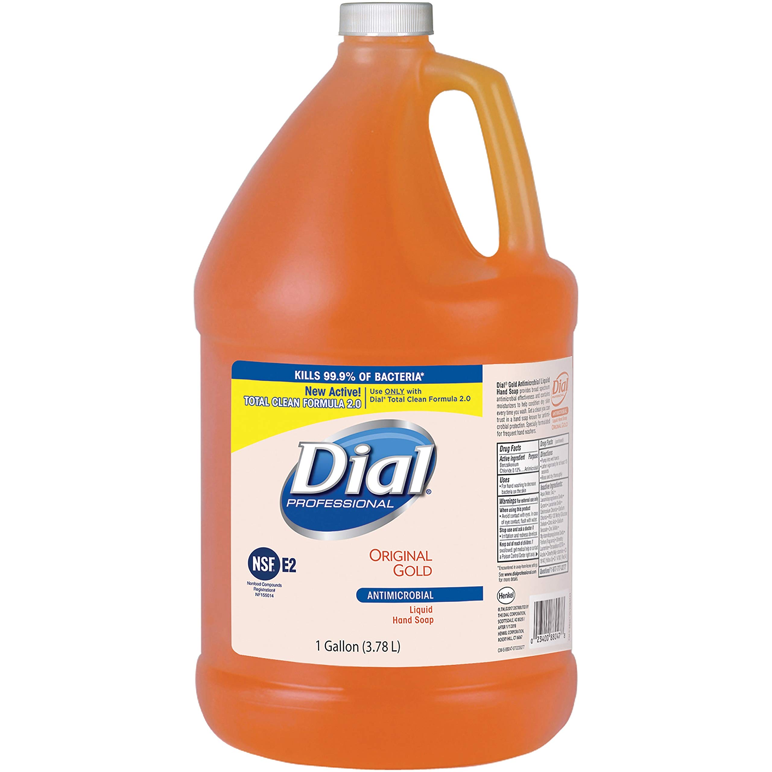Foto 1 | Dial De Recarga De Jabón Líquido Para Manos, Profesional, Original, Dorado, 4 Veces - Venta Internacional.