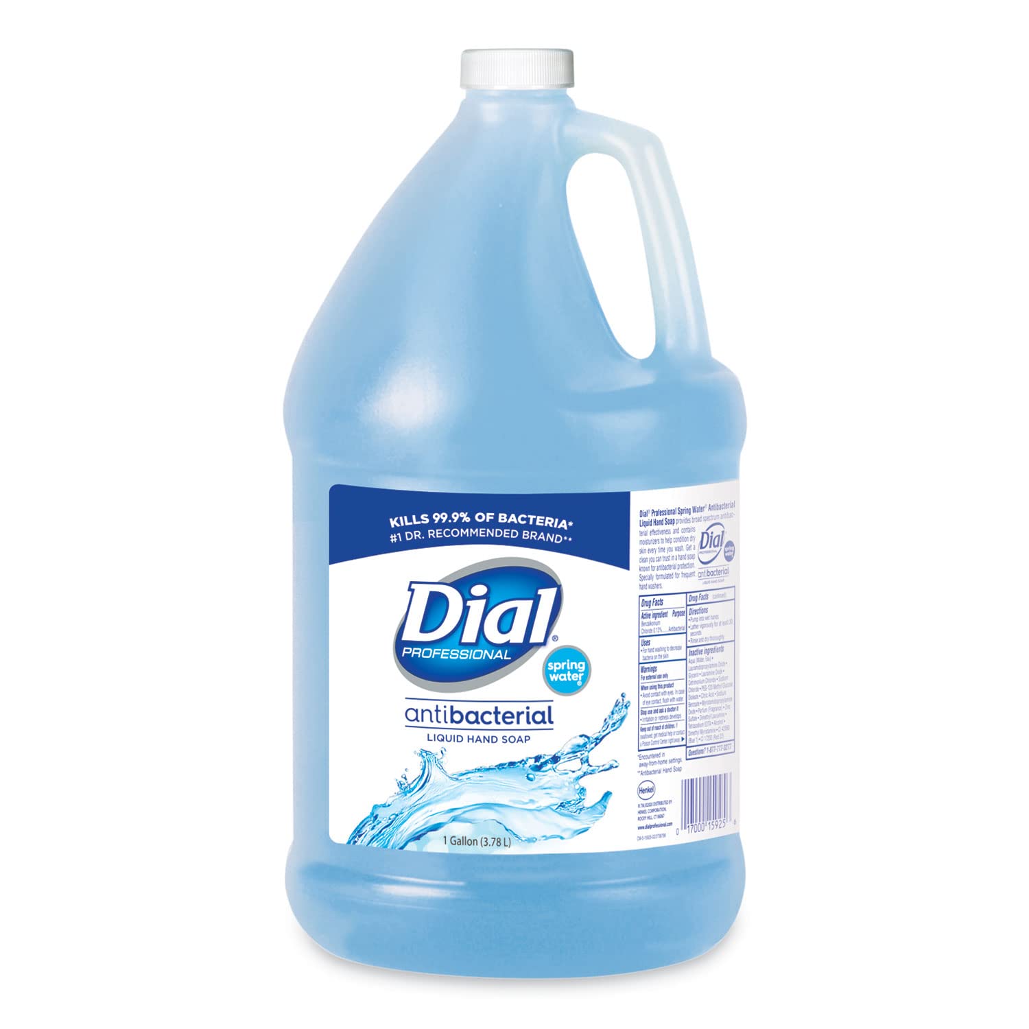 Foto 4 pulgar | Jabón Líquido Para Manos Dial 15926ea, Antibacteriano, 3.78 L, Agua De Manantial - Venta Internacional.