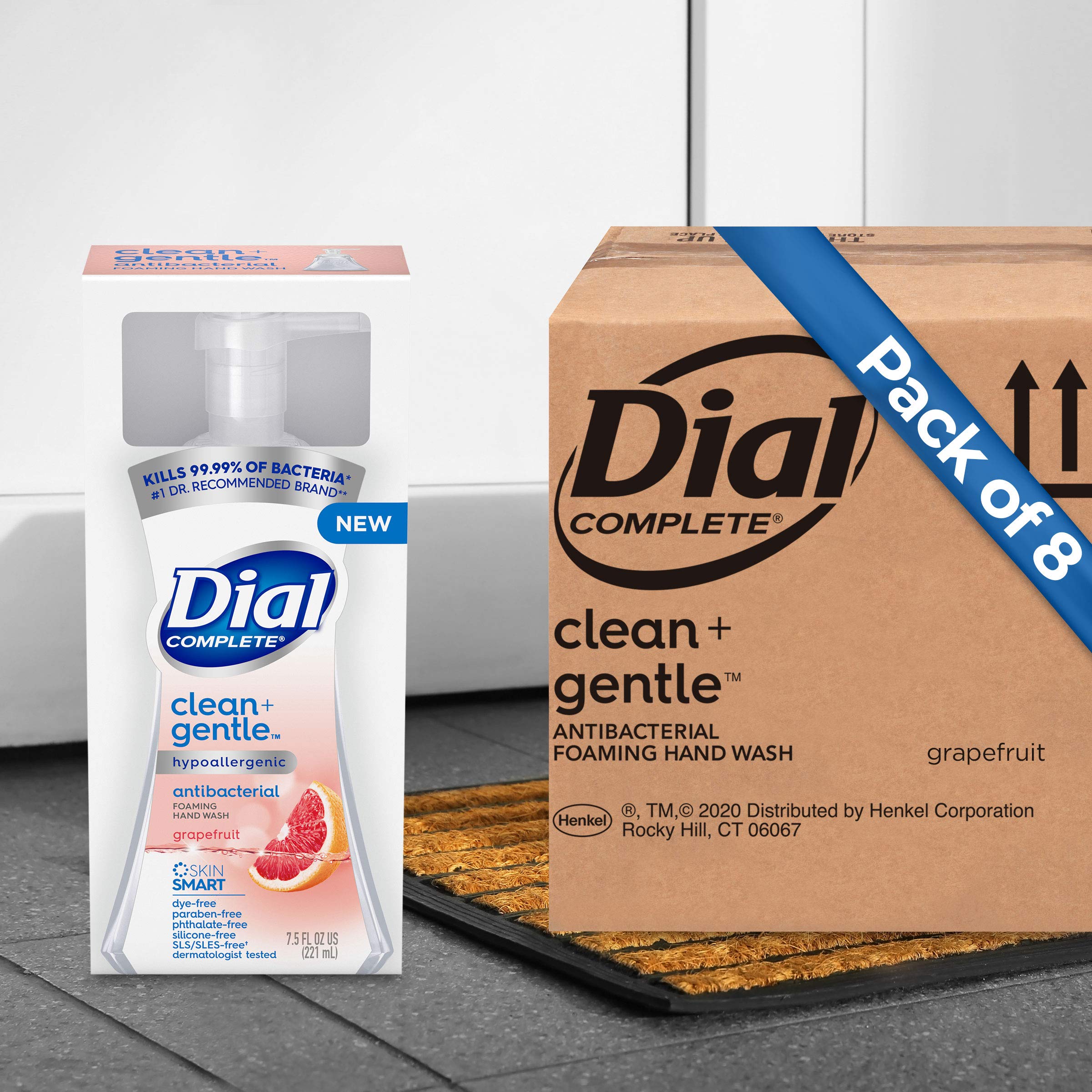 Foto 3 pulgar | Espuma Para Lavado A Mano Dial Complete Clean + Gentle, 225 Ml, Paquete De 8 - Venta Internacional.