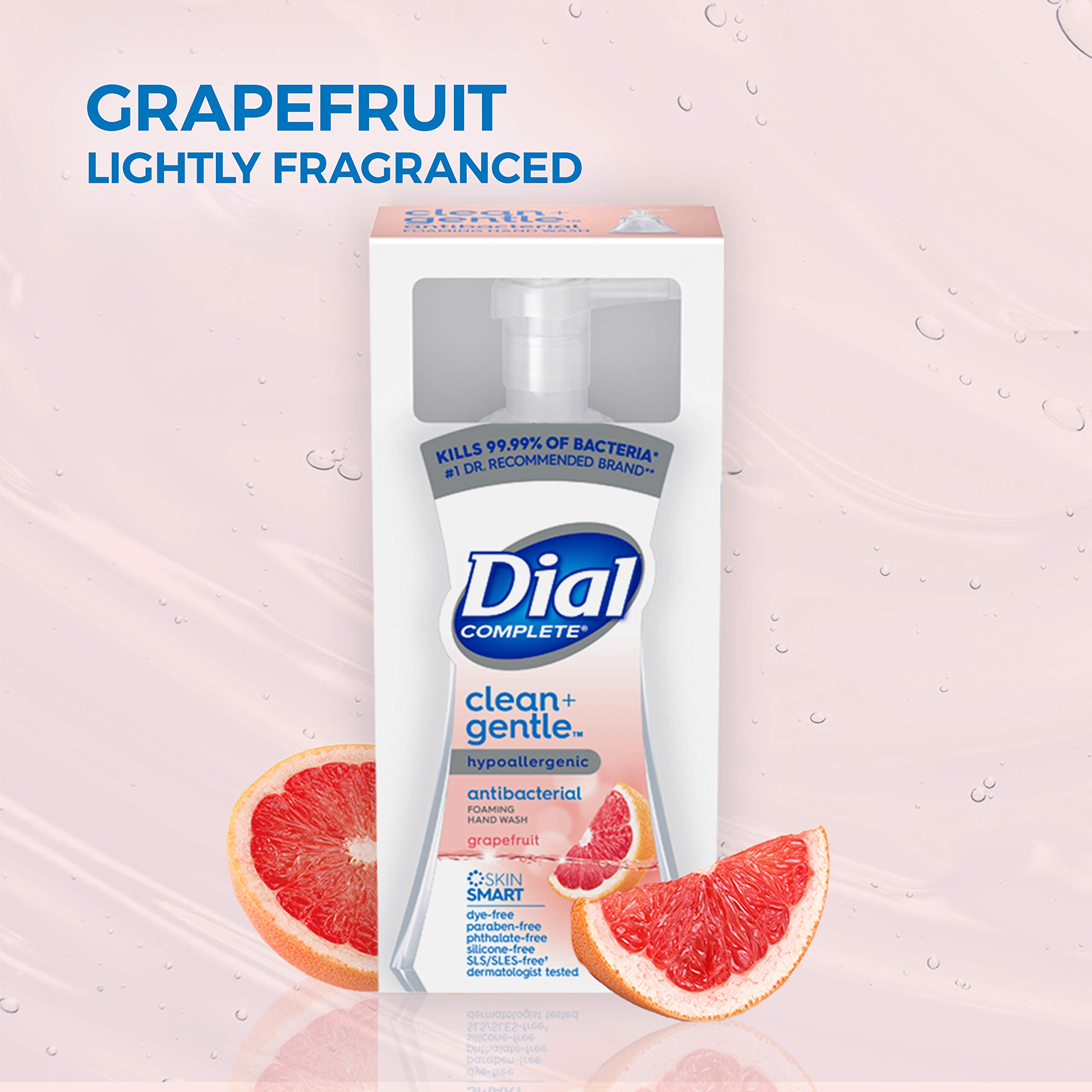 Foto 7 pulgar | Espuma Para Lavado A Mano Dial Complete Clean + Gentle, 225 Ml, Paquete De 8 - Venta Internacional.
