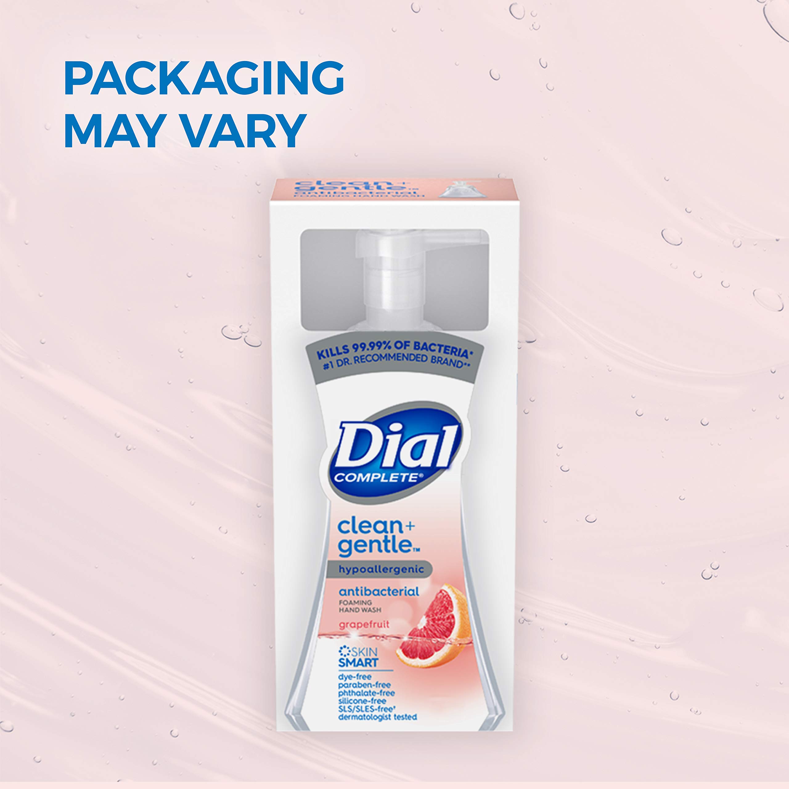 Foto 8 pulgar | Espuma Para Lavado A Mano Dial Complete Clean + Gentle, 225 Ml, Paquete De 8 - Venta Internacional.