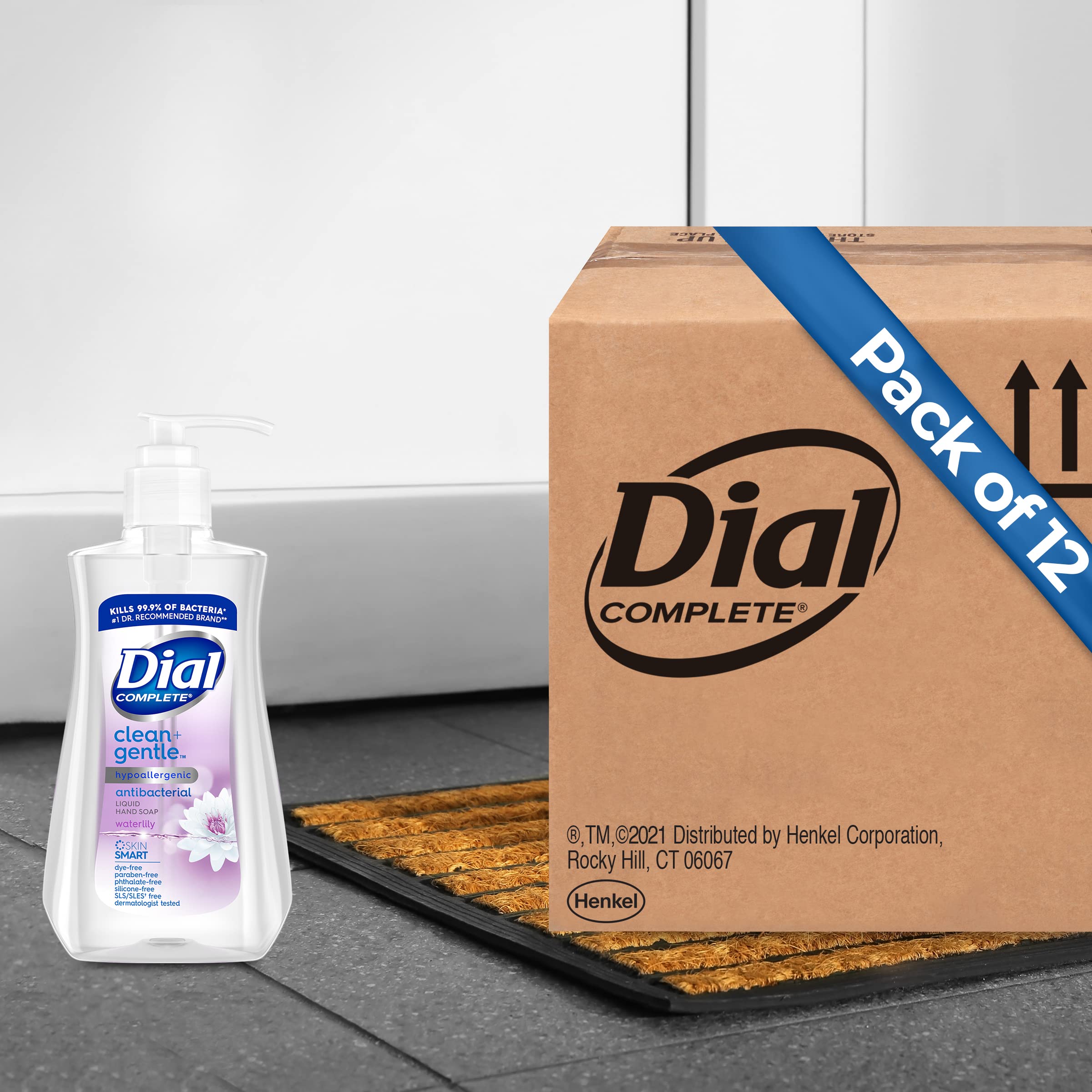 Foto 7 | Jabón Líquido Para Manos Dial Complete Clean + Gentle 221 Ml X12 - Venta Internacional.