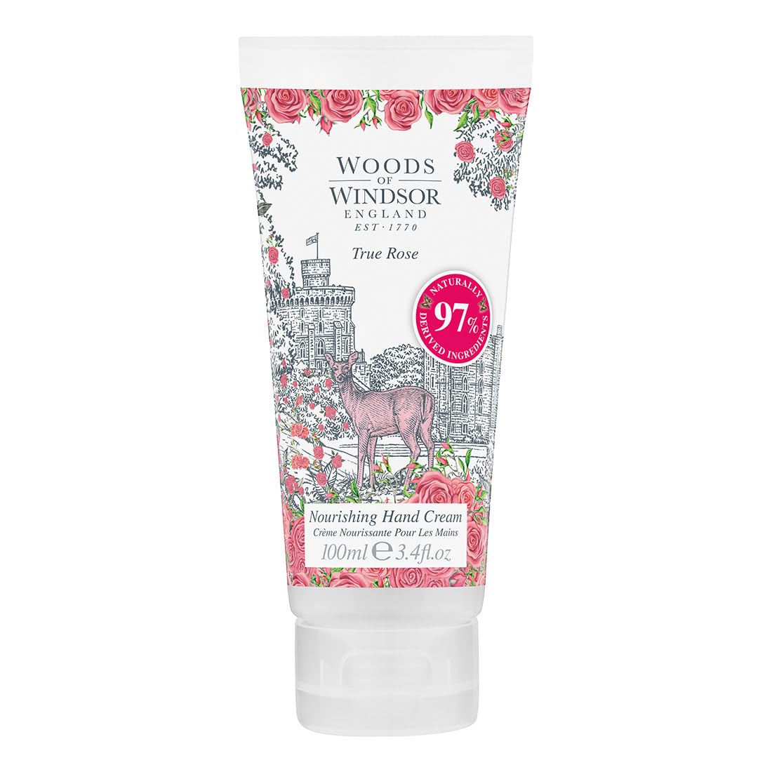 Foto 2 pulgar | Crema de Manos Woods Of Windsor True Rose 100 Ml- Venta Internacional
