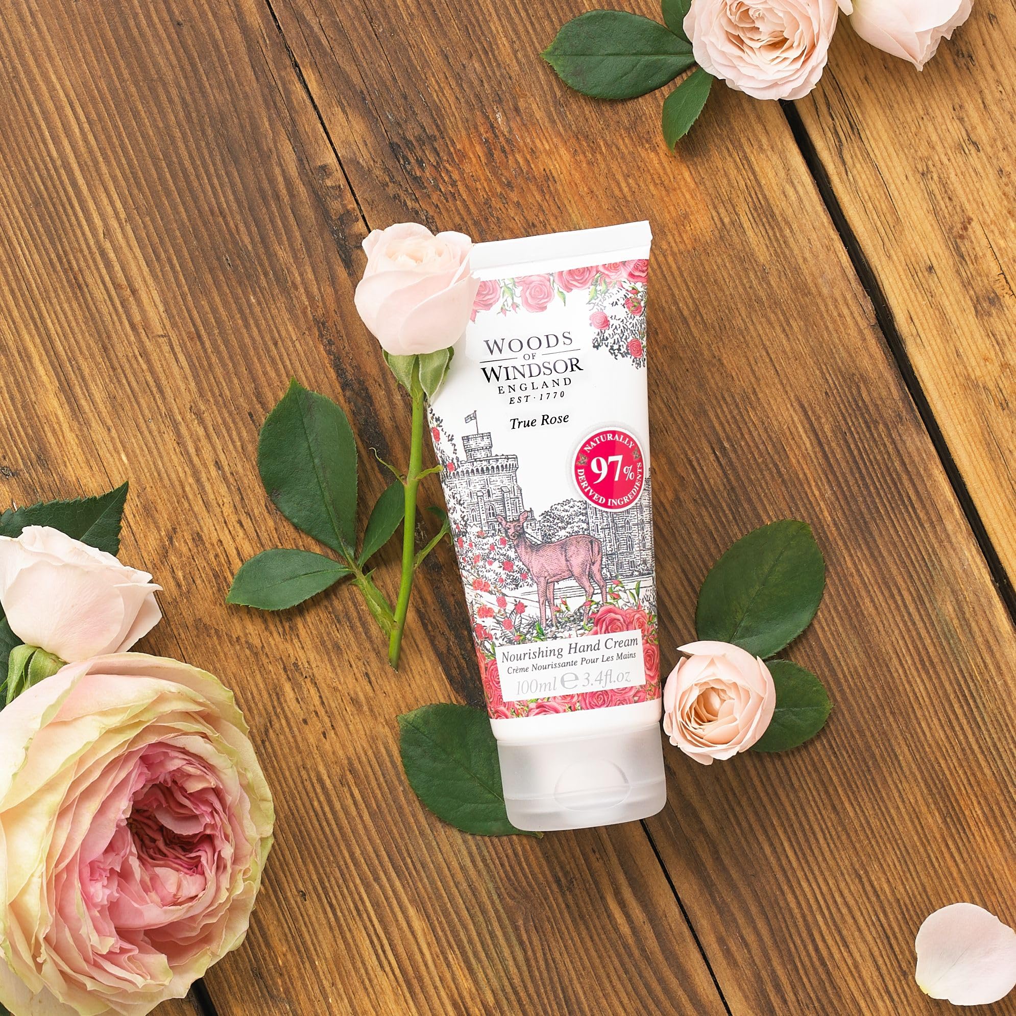 Foto 3 pulgar | Crema de Manos Woods Of Windsor True Rose 100 Ml- Venta Internacional