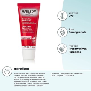 Foto 2 | Crema De Manos Weleda Regeneration Pomegranate 50ml - Venta Internacional.