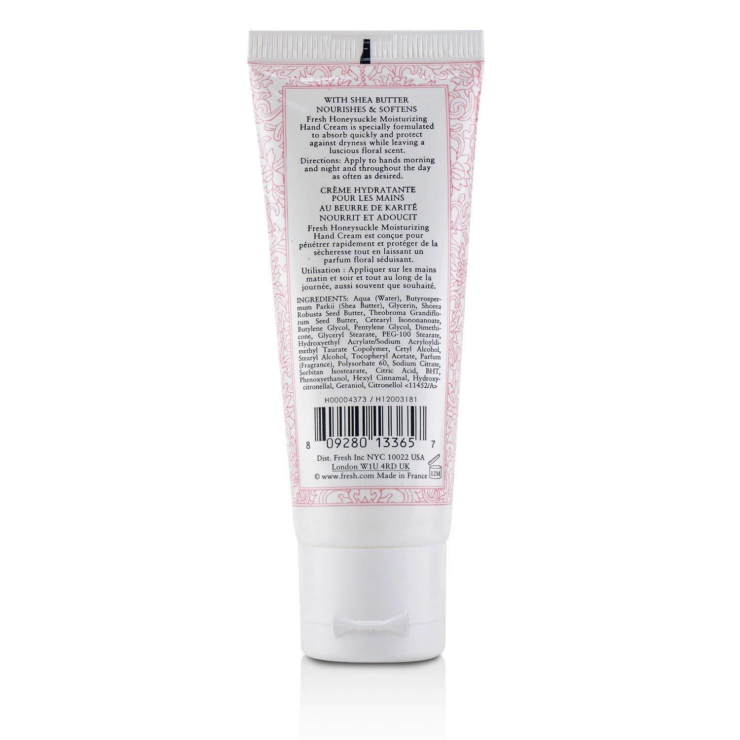 Foto 3 pulgar | Crema De Manos Fresca Nutritiva Hidratante Madreselva 30 Ml - Venta Internacional.