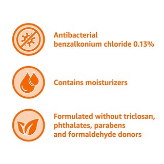 Foto 3 | Recambio De Jabón De Manos Amazon Basics Antibacteriano 1,5 L (paquete De 4) - Venta Internacional.