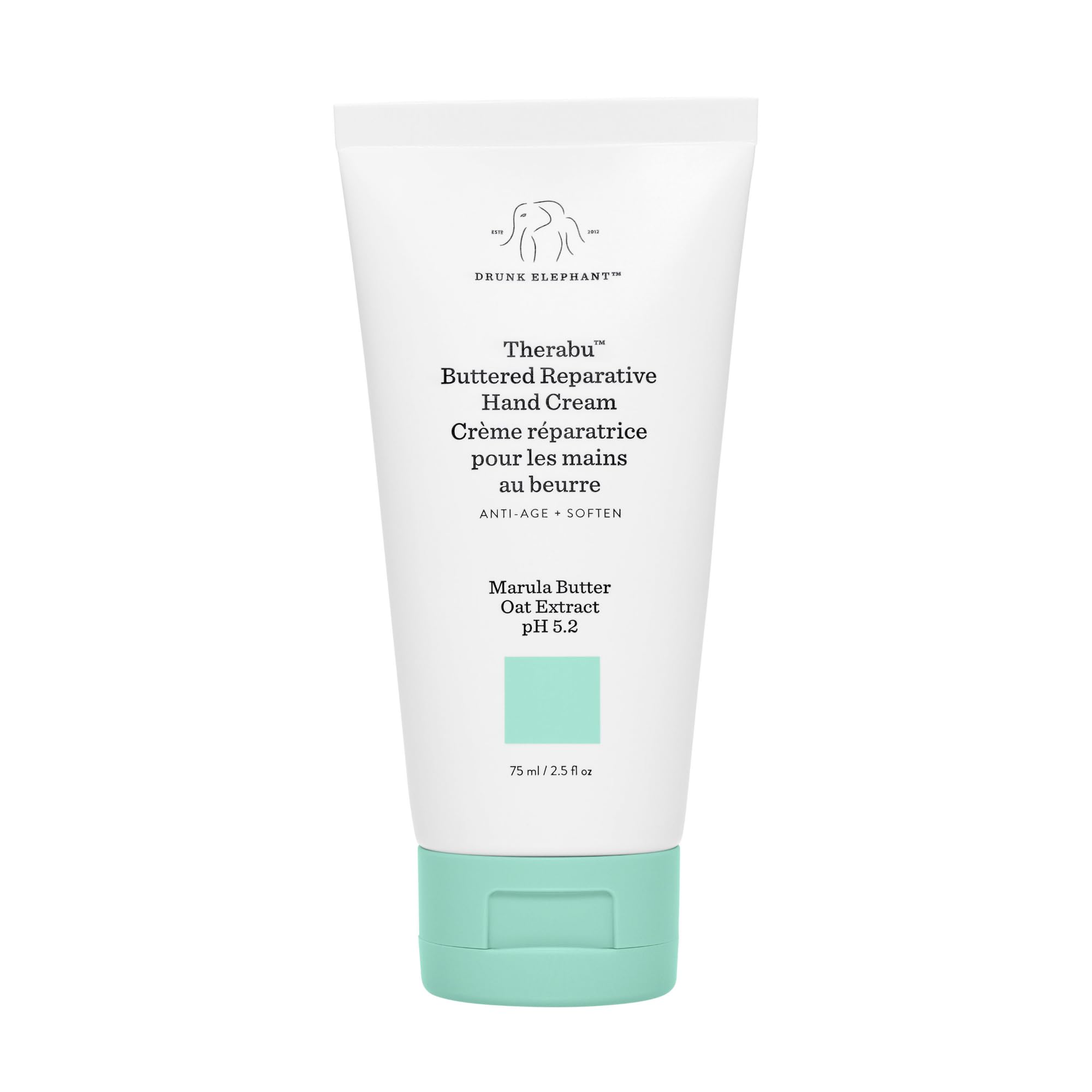 Foto 2 pulgar | Crema De Manos Drunk Elephant Therabu Buttered Reparative 75 Ml - Venta Internacional.