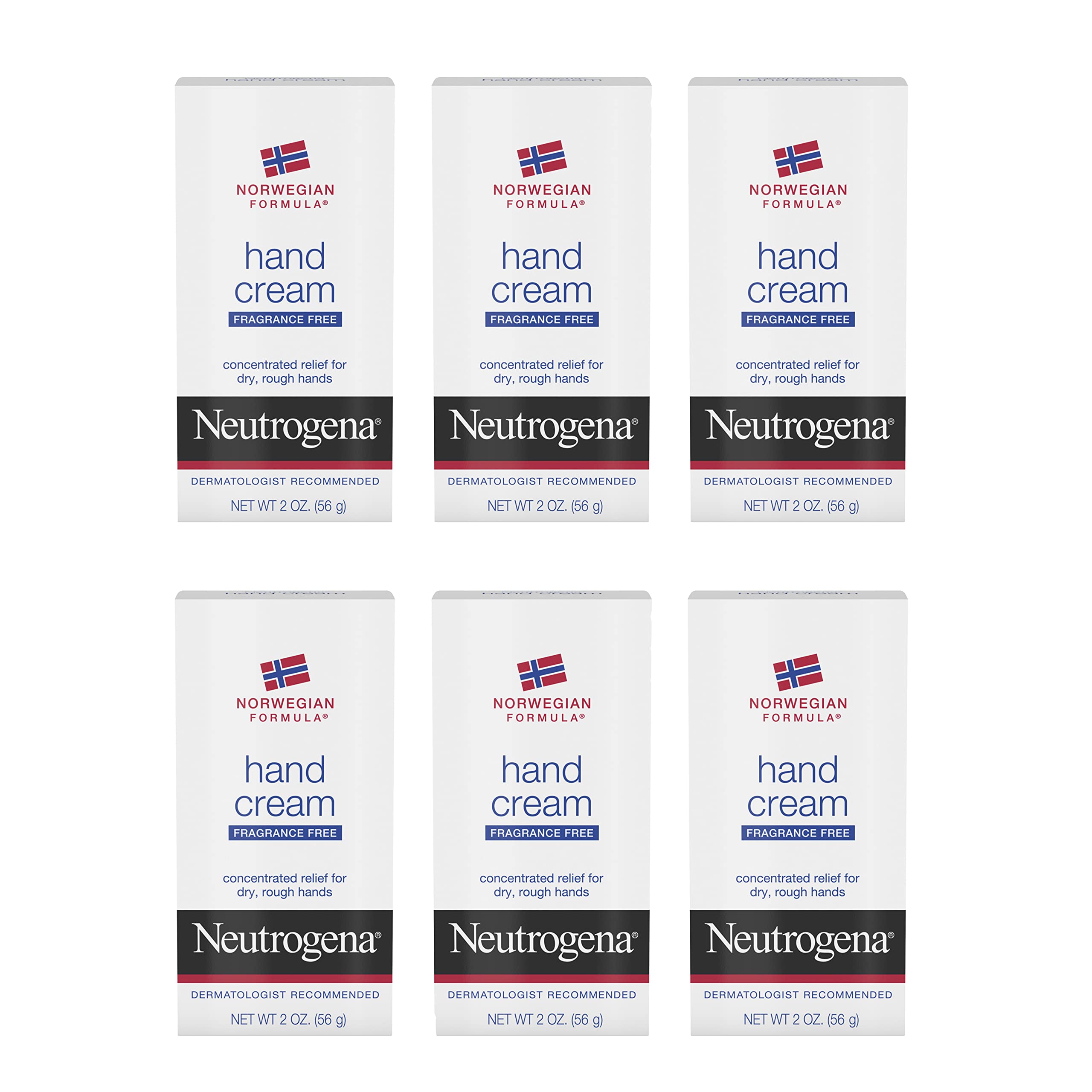 Foto 2 pulgar | Crema De Manos Neutrogena Norwegian Formula 60 Ml (paquete De 6) - Venta Internacional.