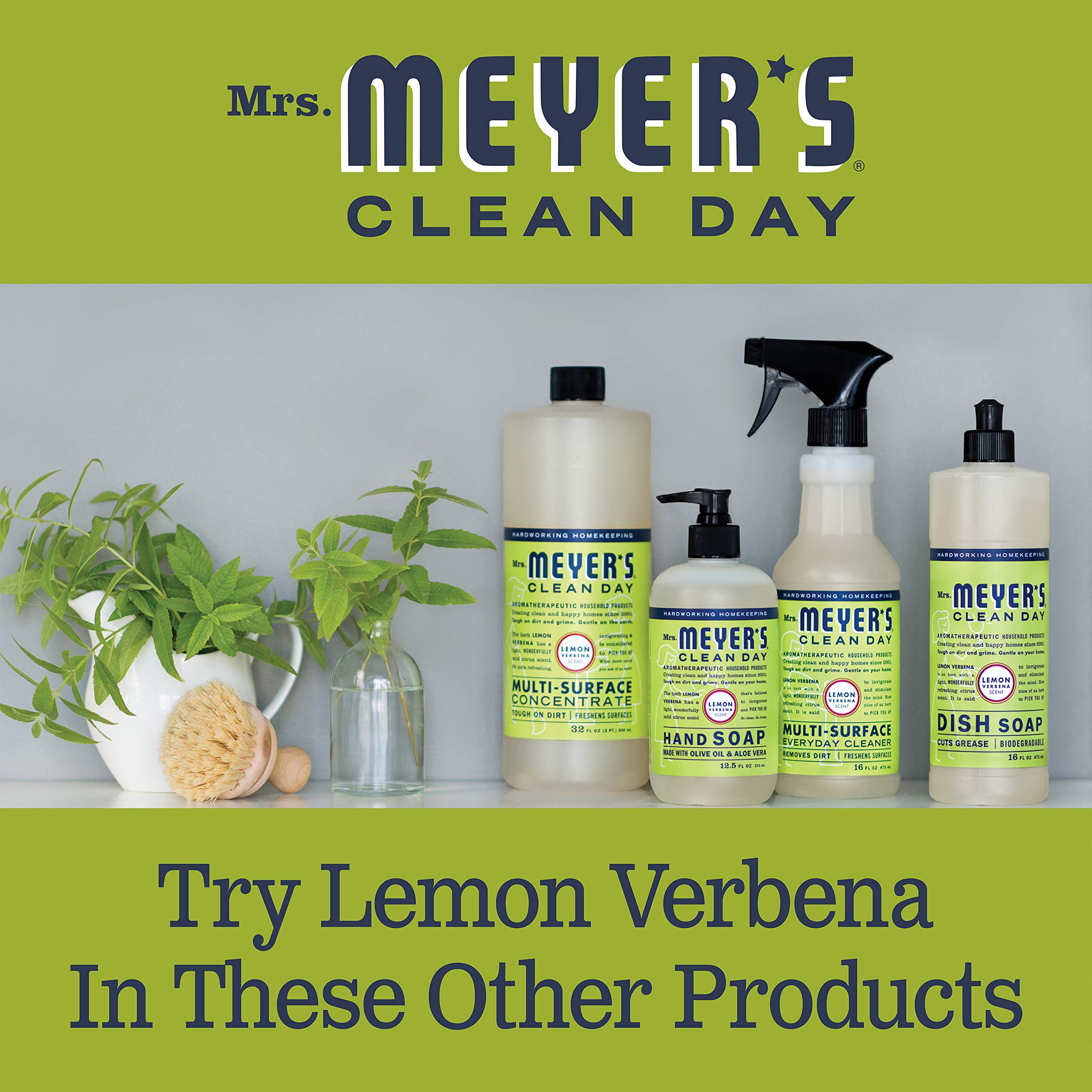 Foto 5 pulgar | Loción De Manos Mrs. Meyer's Clean Day De Larga Duración, 355 Ml, Limón - Venta Internacional.