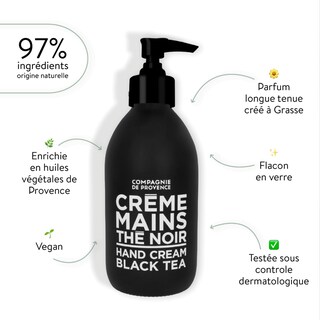 Foto 2 | Crema De Manos La Compagnie De Provence Té Negro 300ml - Venta Internacional.