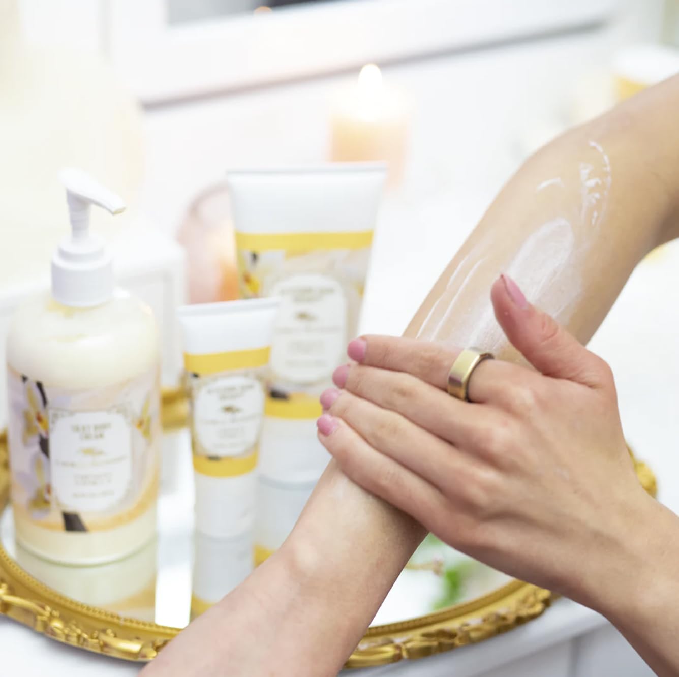 Foto 4 pulgar | Crema De Manos Camille Beckman Glicerine French Vanilla 180ml - Venta Internacional.