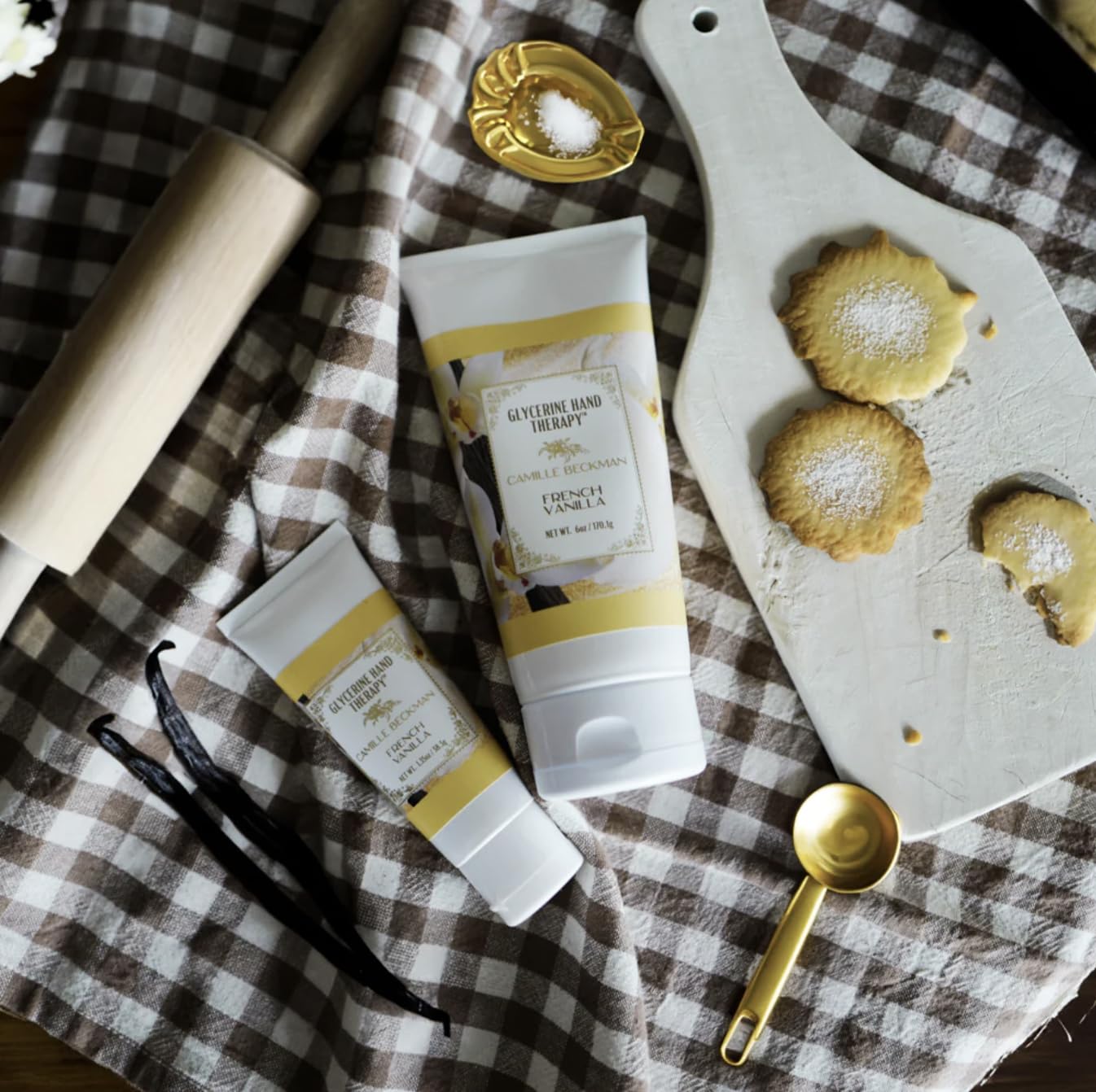 Foto 6 | Crema De Manos Camille Beckman Glicerine French Vanilla 180ml - Venta Internacional.