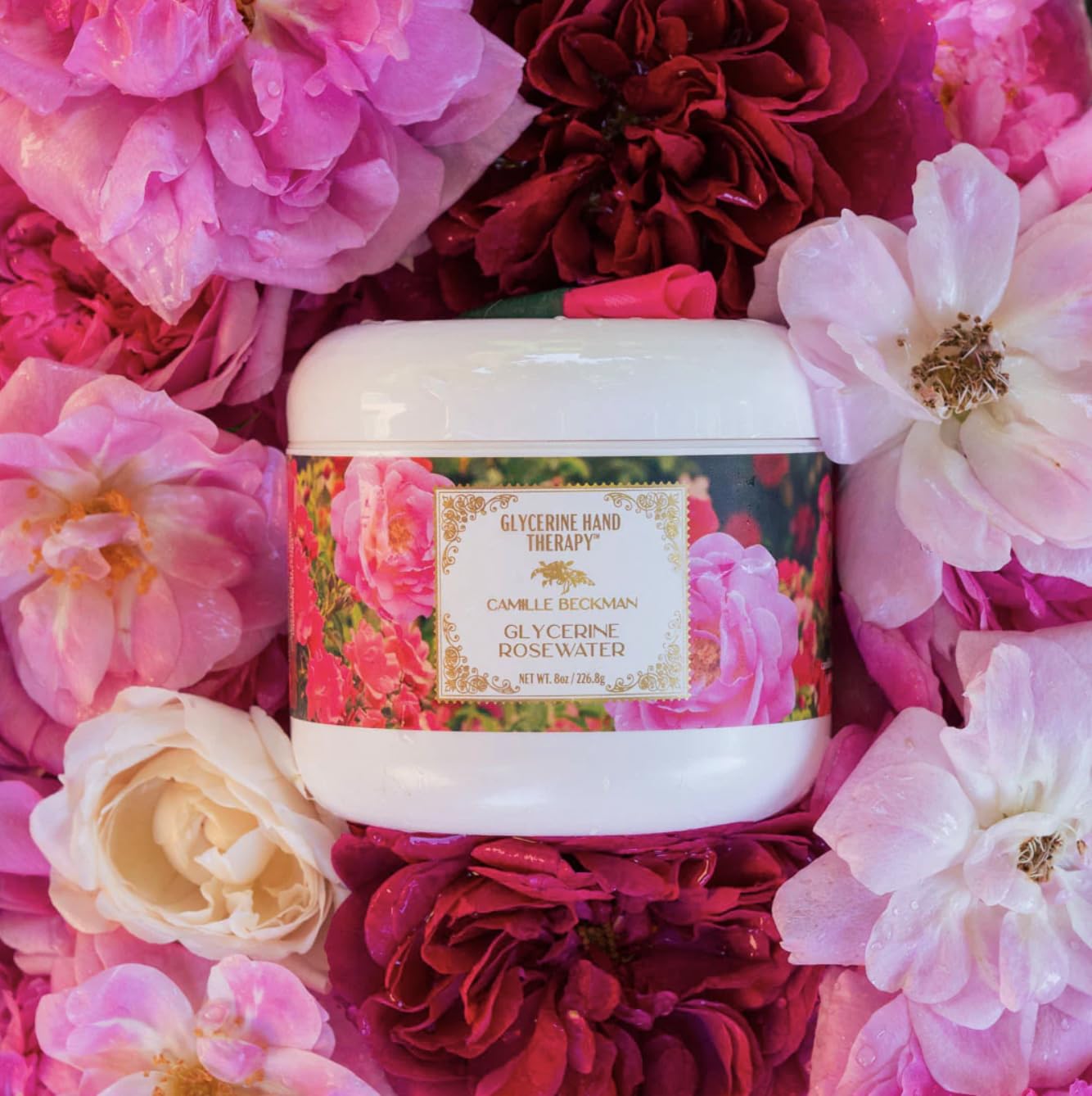 Foto 3 pulgar | Crema De Manos Camille Beckman Glycerine Rosewater 240ml - Venta Internacional.