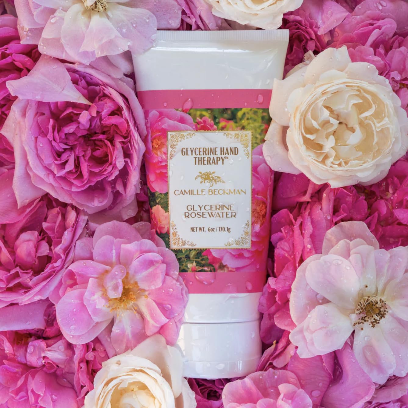 Foto 3 pulgar | Crema De Manos Camille Beckman Glycerine Rosewater 180ml - Venta Internacional.