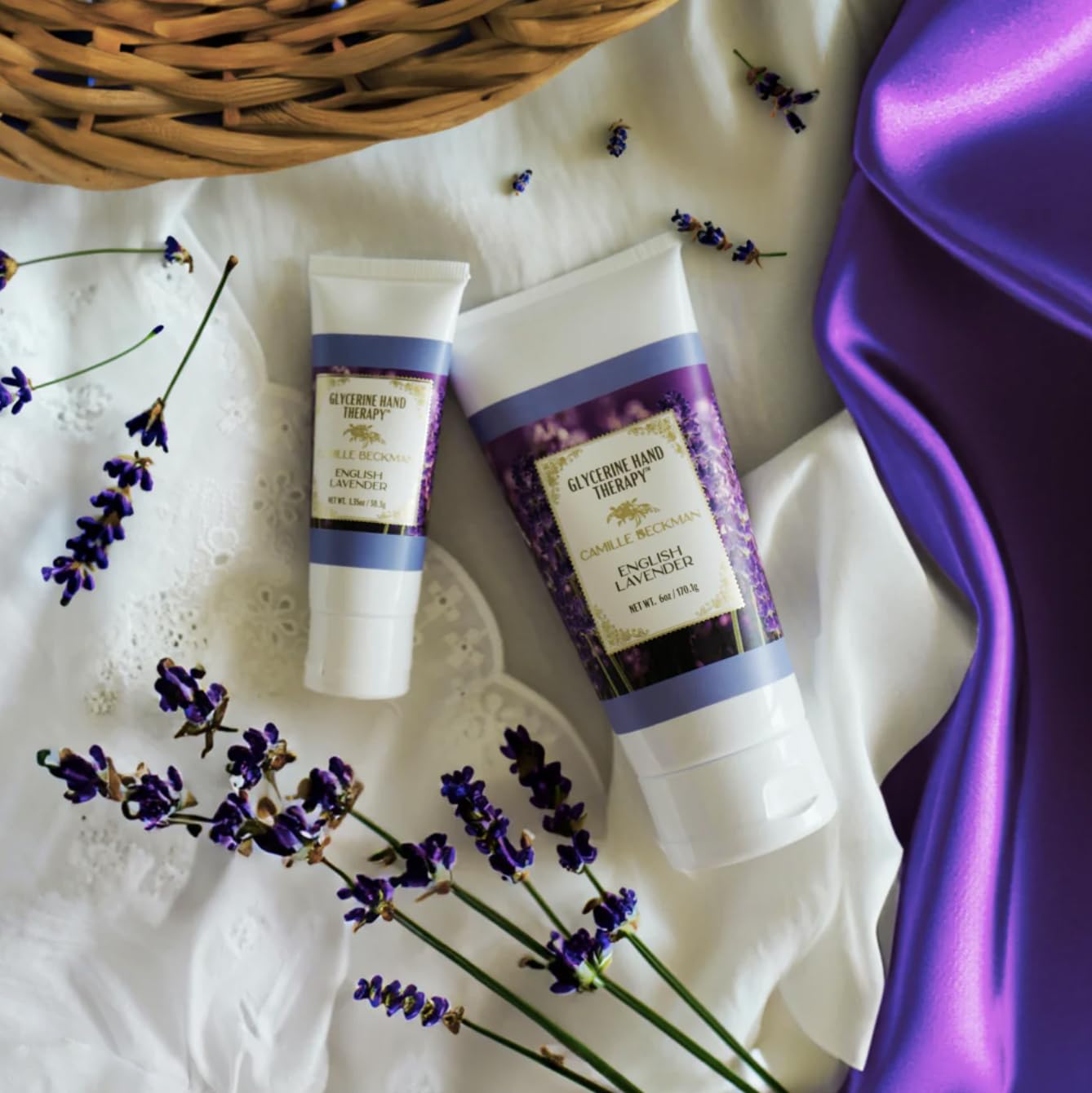 Foto 6 pulgar | Crema De Manos Camille Beckman Glycerine English Lavender 180 Ml - Venta Internacional.