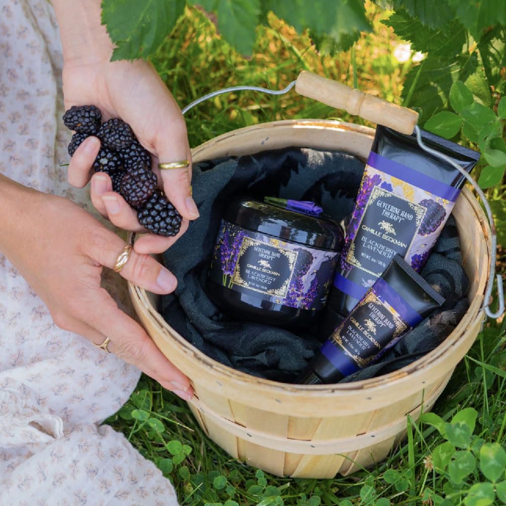 Foto 3 pulgar | Crema de Manos Camille Beckman Glycerine Blackberry Lavender 180 ml - Venta Internacional