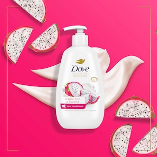 Foto 4 | Jabón De Manos Dove Advanced Care Dragonfruit & Coconut, 4 X 250 Ml - Venta Internacional.
