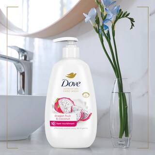 Foto 5 | Jabón De Manos Dove Advanced Care Dragonfruit & Coconut, 4 X 250 Ml - Venta Internacional.