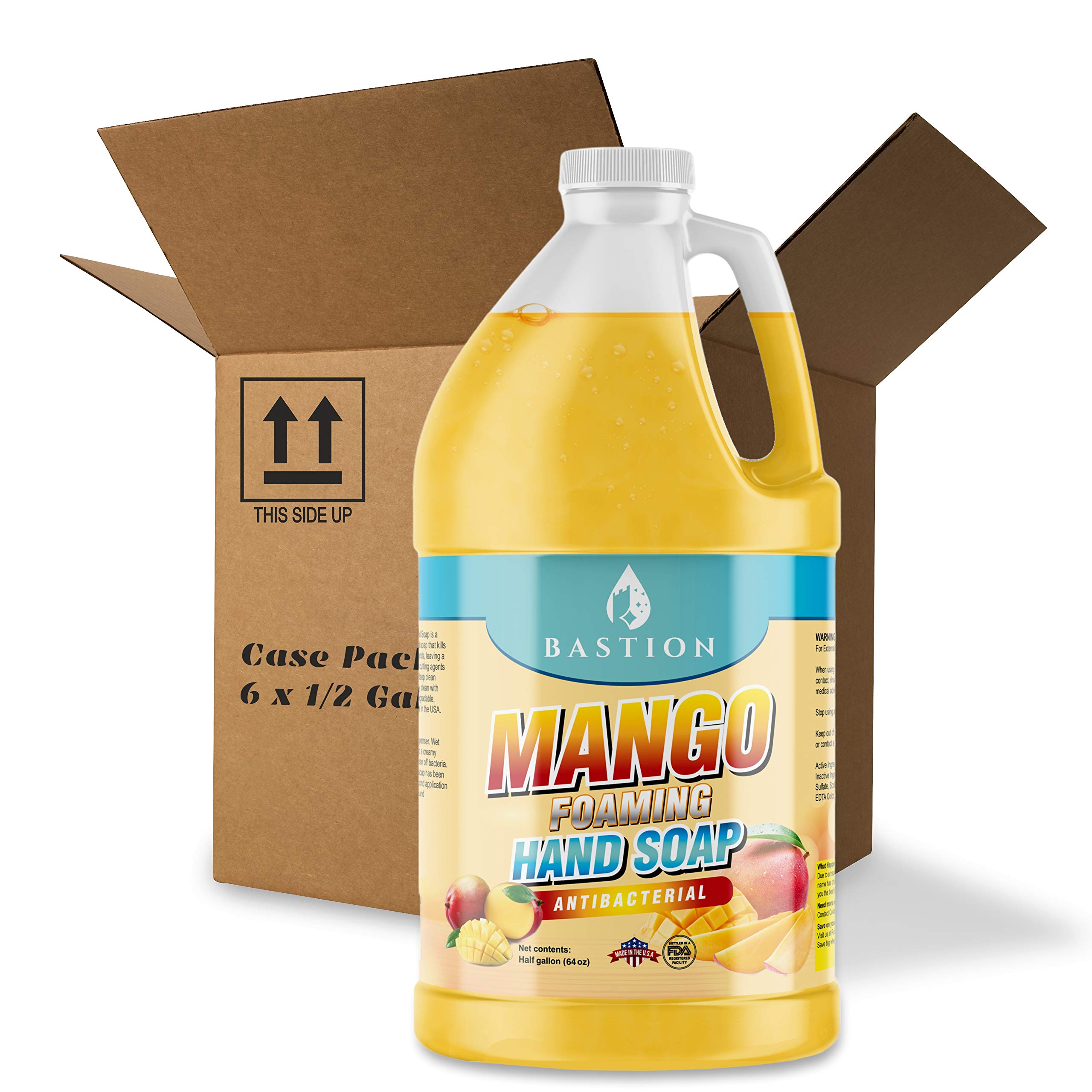 Foto 2 pulgar | Recambio De Jabón De Manos Bastion, Antibacteriano, Con Aroma A Mango, 1,9 L - Venta Internacional.