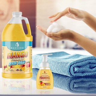 Foto 2 | Recambio De Jabón De Manos Bastion, Antibacteriano, Con Aroma A Mango, 1,9 L - Venta Internacional.