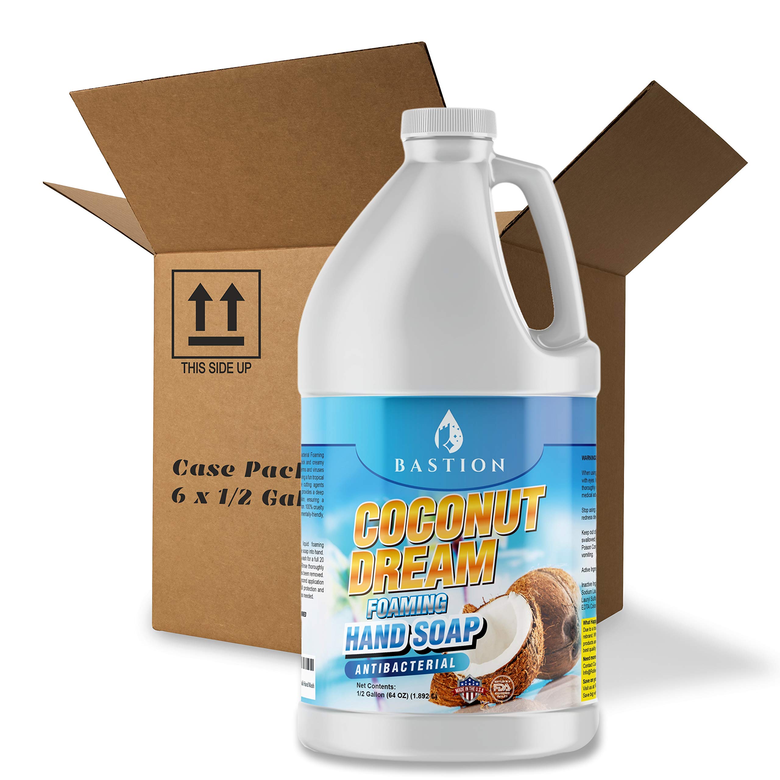 Foto 1 | Jabón De Manos Bastion Antibacteriano Coconut Dream Scent 1.4l - Venta Internacional.